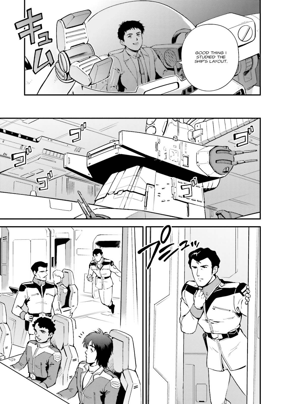 Kidou Senshi Gundam Gyakushuu no Char - Beltorchika Children Chapter 12 page 45 - Chapter 12: Surprise Attack