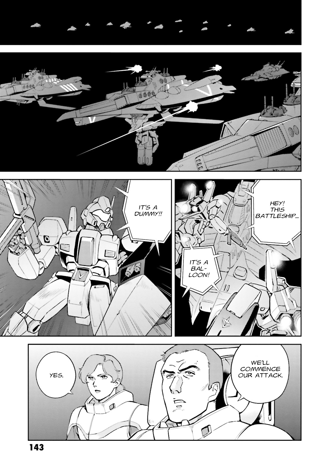 Kidou Senshi Gundam Gyakushuu no Char - Beltorchika Children Chapter 12 page 9 - Chapter 12: Surprise Attack