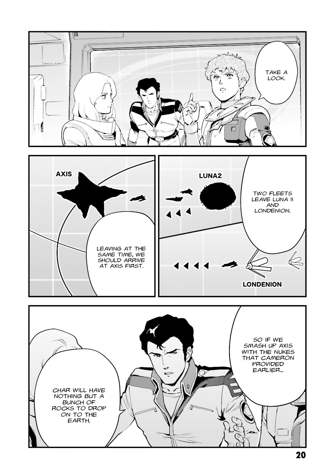 Kidou Senshi Gundam Gyakushuu no Char - Beltorchika Children Chapter 13 page 17 - Chapter 13: Axis Suppression Campaign