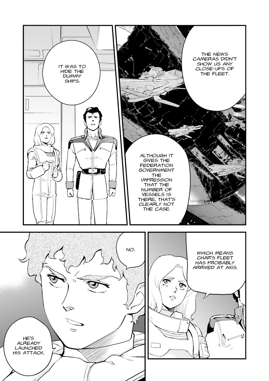 Kidou Senshi Gundam Gyakushuu no Char - Beltorchika Children Chapter 13 page 20 - Chapter 13: Axis Suppression Campaign