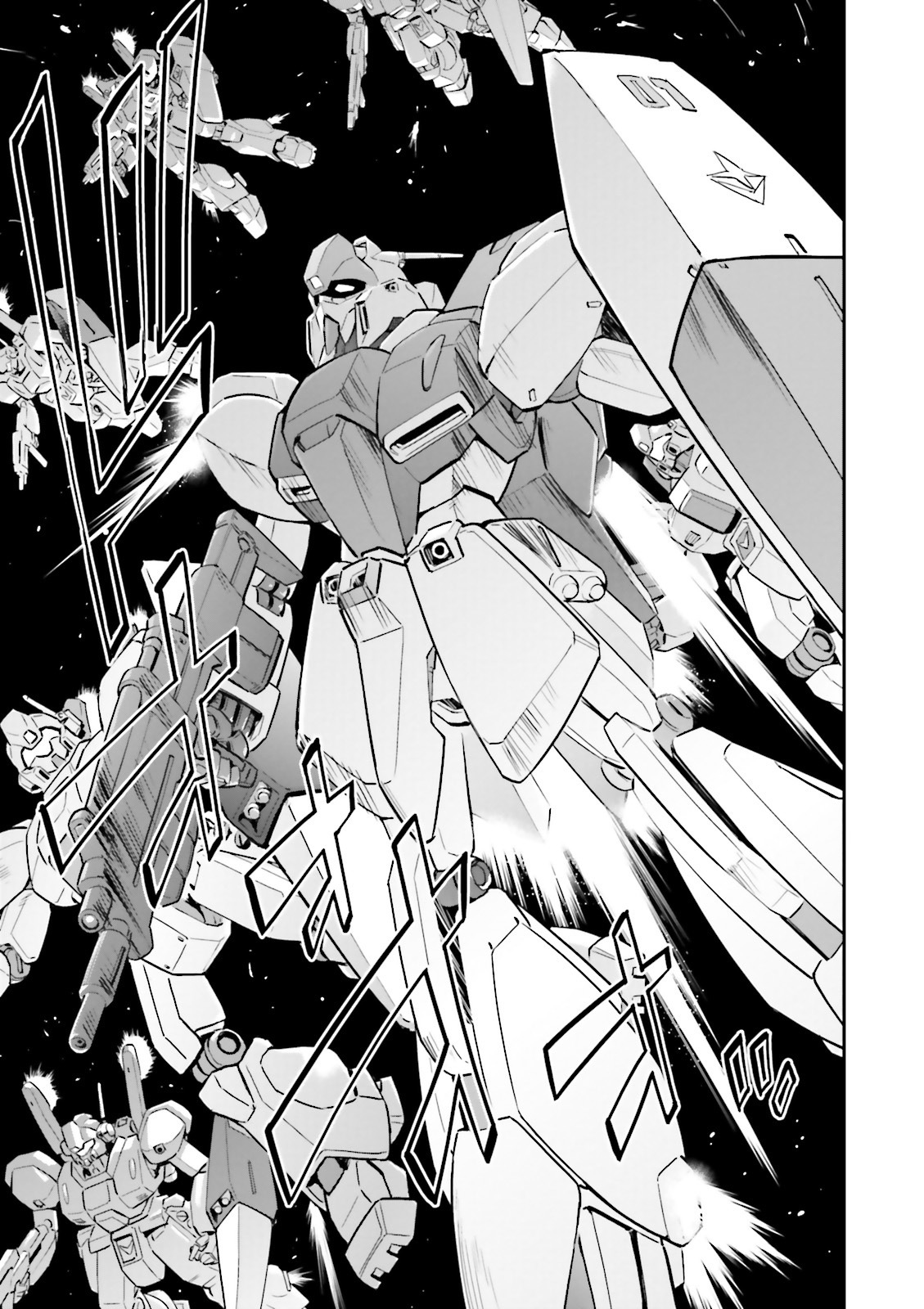 Kidou Senshi Gundam Gyakushuu no Char - Beltorchika Children Chapter 13 page 6 - Chapter 13: Axis Suppression Campaign