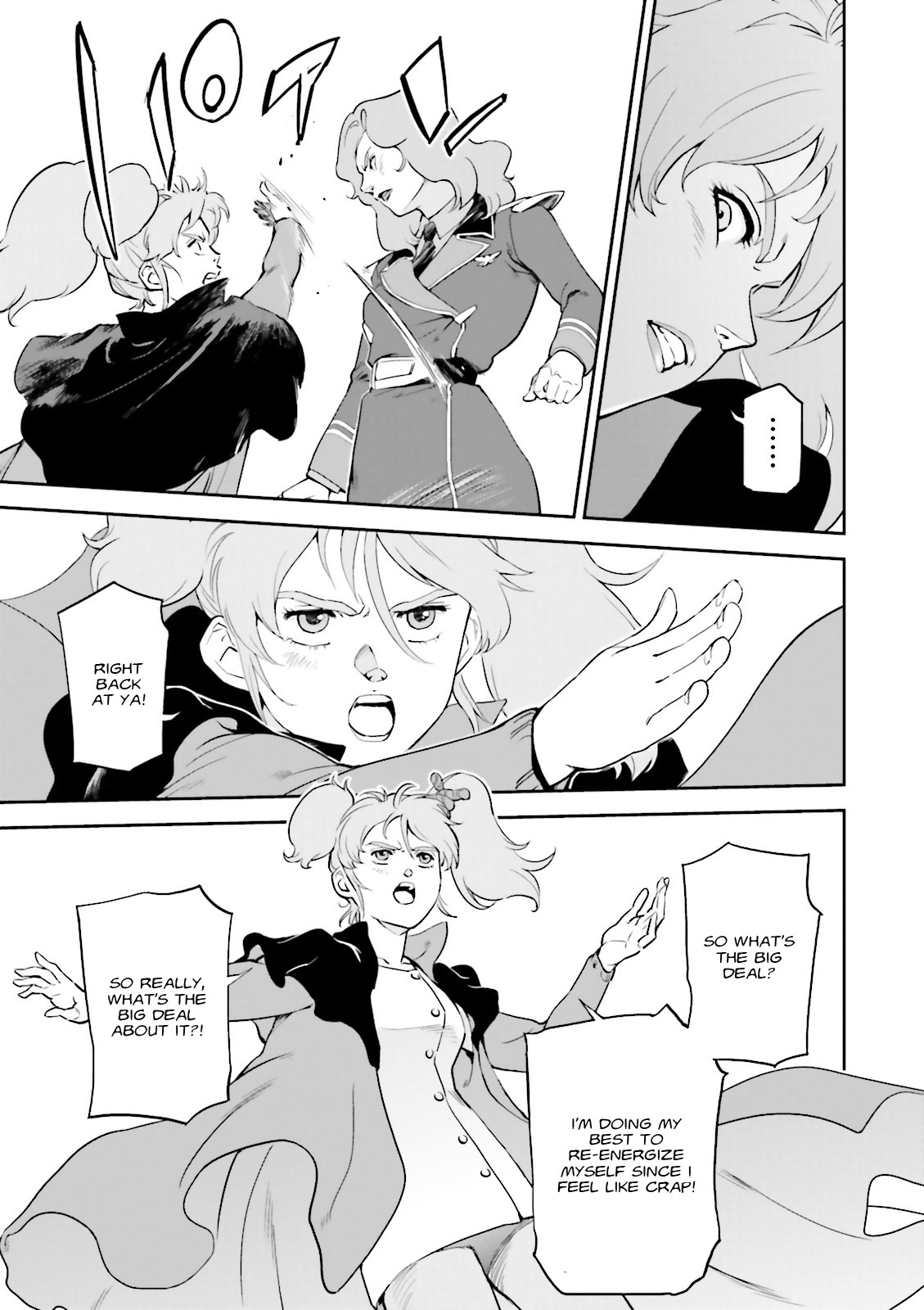 Kidou Senshi Gundam Gyakushuu no Char - Beltorchika Children Chapter 14 page 15 - Chapter 14: Quess and Mesta