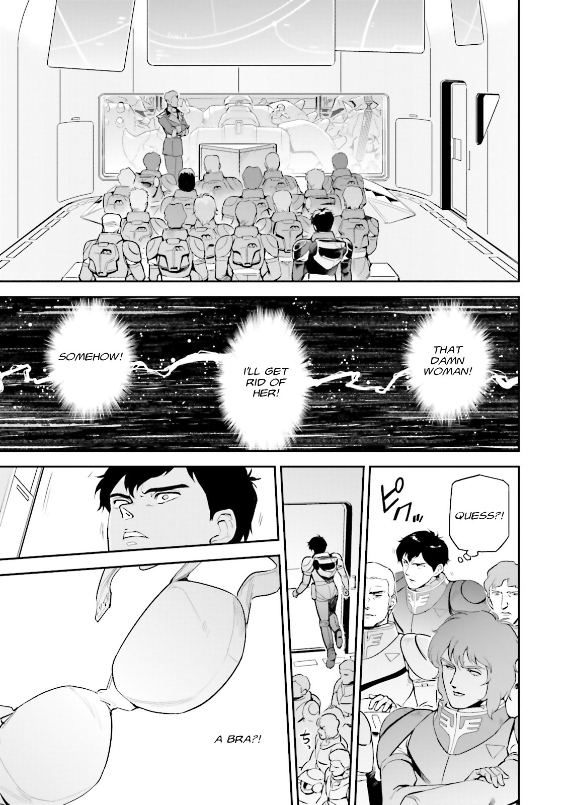 Kidou Senshi Gundam Gyakushuu no Char - Beltorchika Children Chapter 14 page 19 - Chapter 14: Quess and Mesta