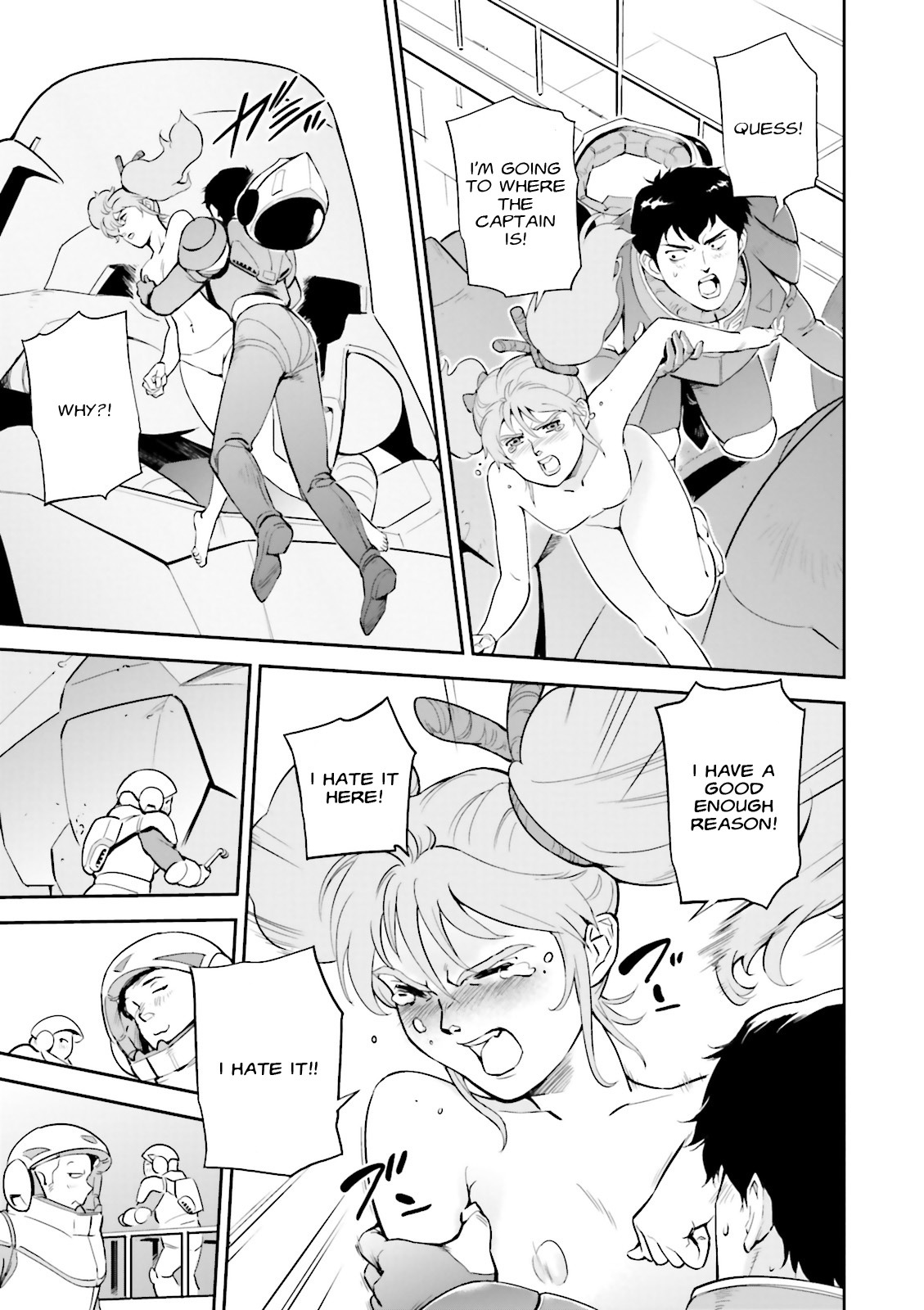 Kidou Senshi Gundam Gyakushuu no Char - Beltorchika Children Chapter 14 page 21 - Chapter 14: Quess and Mesta
