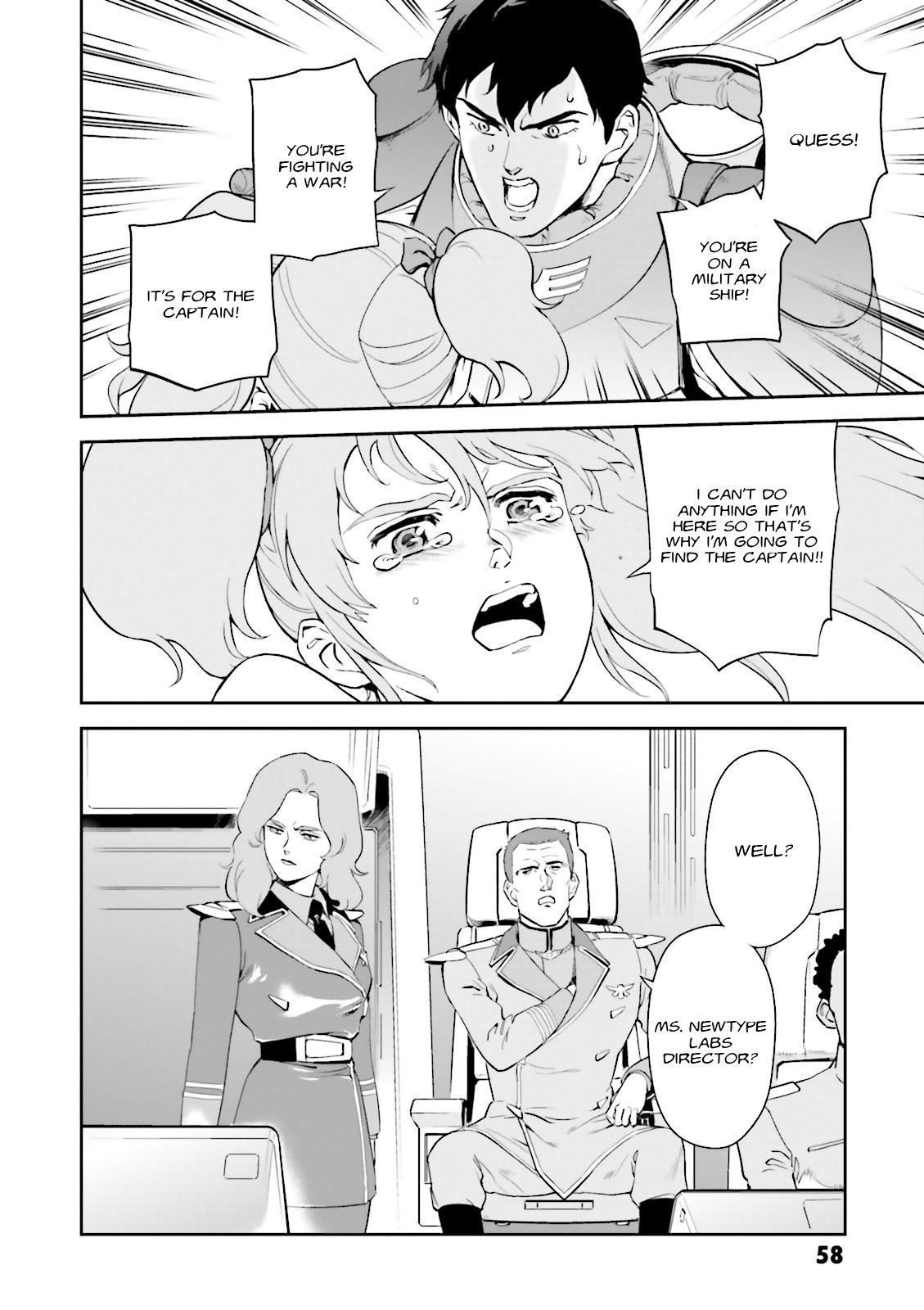 Kidou Senshi Gundam Gyakushuu no Char - Beltorchika Children Chapter 14 page 22 - Chapter 14: Quess and Mesta