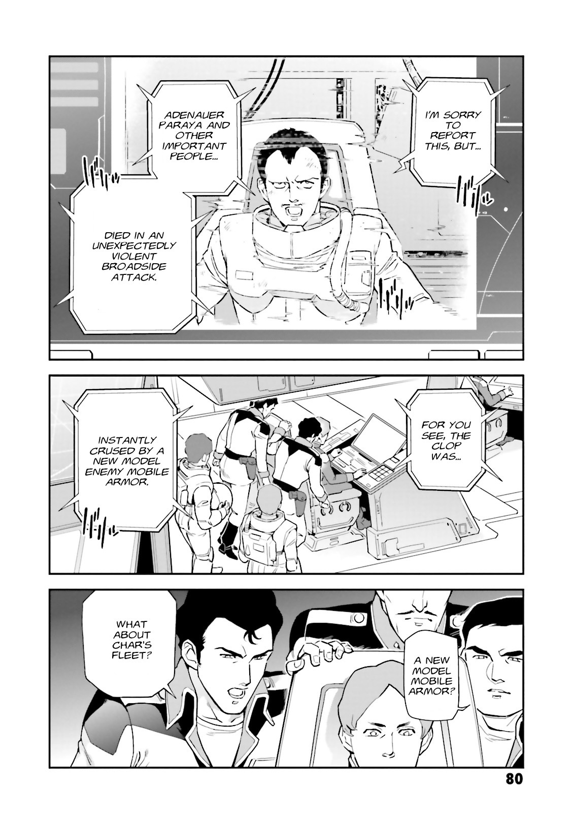 Kidou Senshi Gundam Gyakushuu no Char - Beltorchika Children Chapter 15 page 10 - Chapter 15: Fire from the Heavens