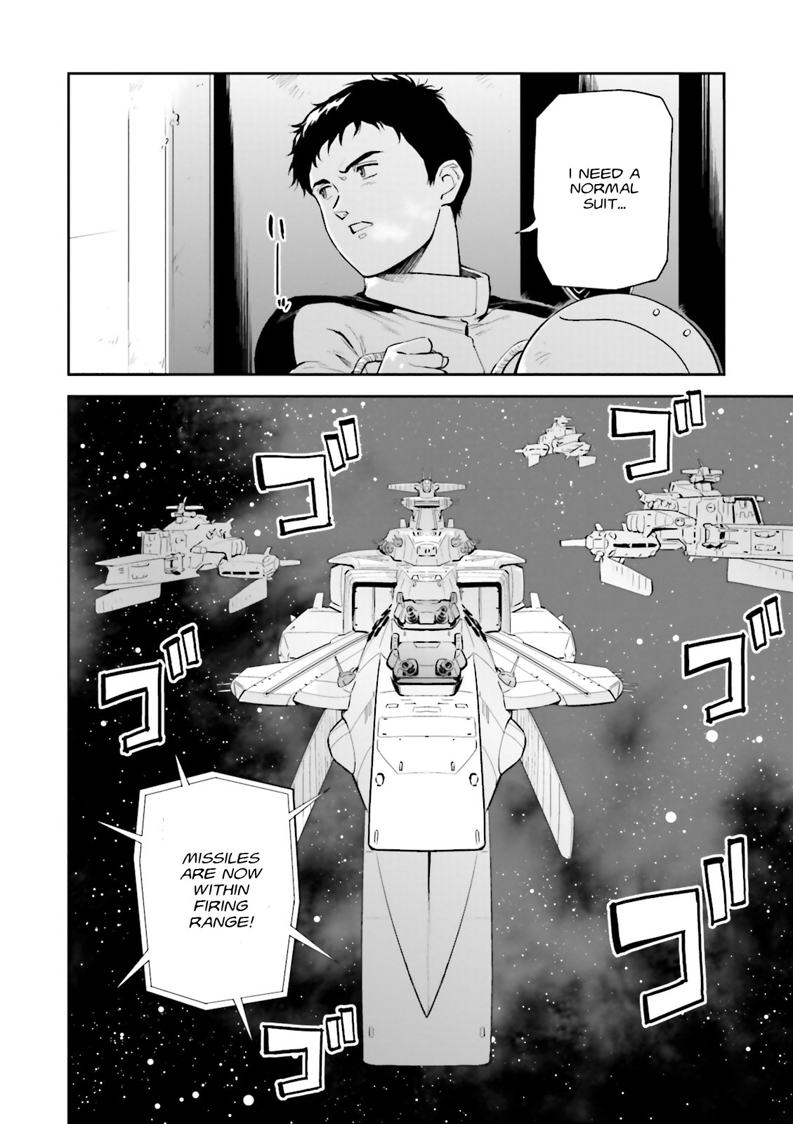 Kidou Senshi Gundam Gyakushuu no Char - Beltorchika Children Chapter 15 page 18 - Chapter 15: Fire from the Heavens