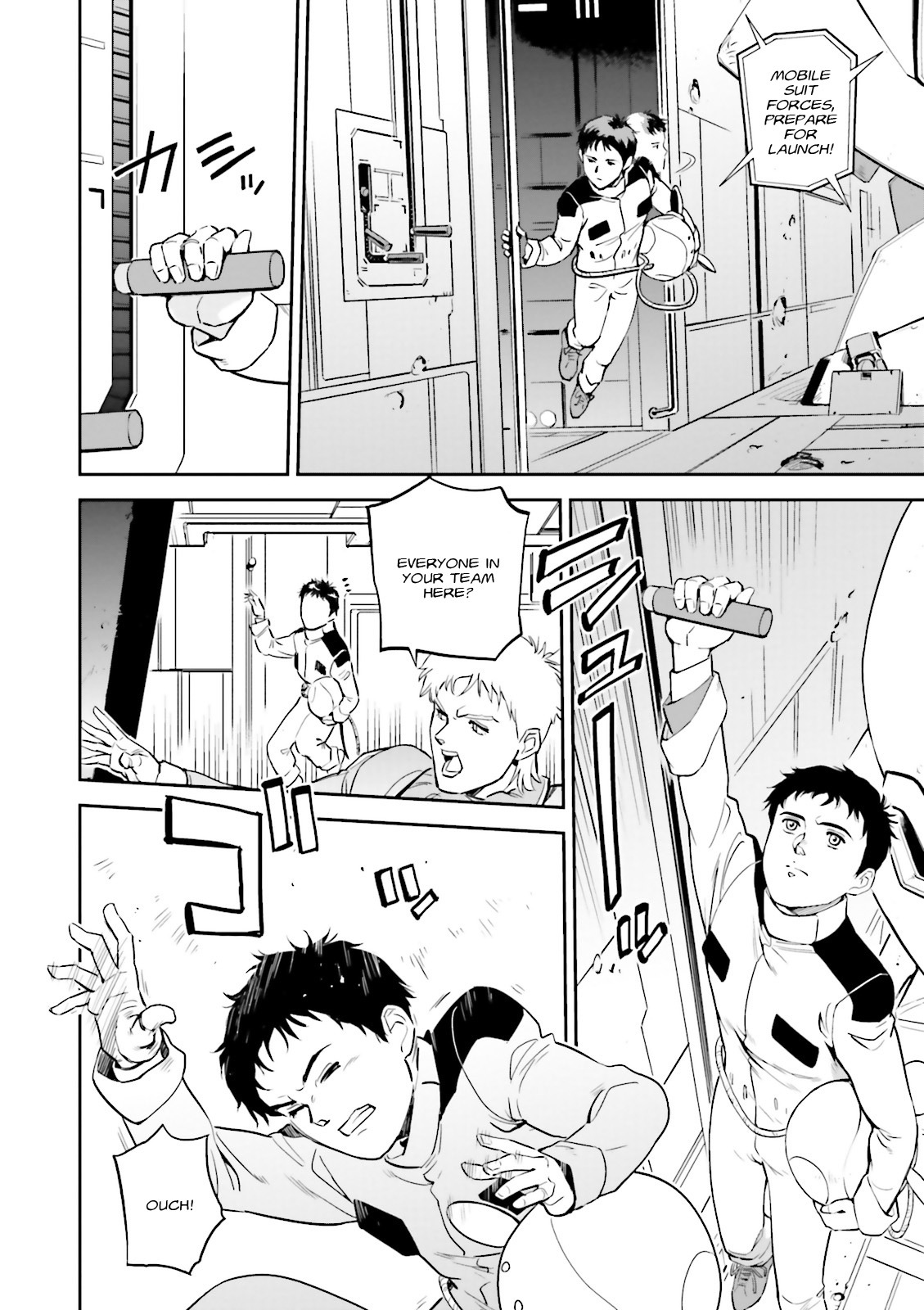Kidou Senshi Gundam Gyakushuu no Char - Beltorchika Children Chapter 15 page 22 - Chapter 15: Fire from the Heavens
