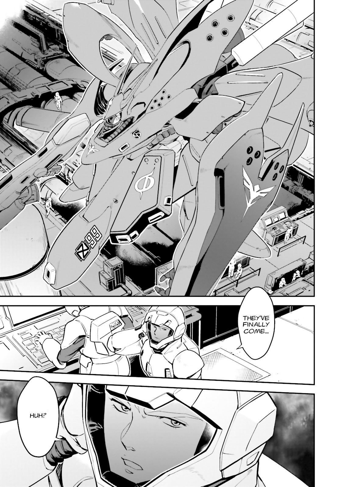 Kidou Senshi Gundam Gyakushuu no Char - Beltorchika Children Chapter 15 page 29 - Chapter 15: Fire from the Heavens