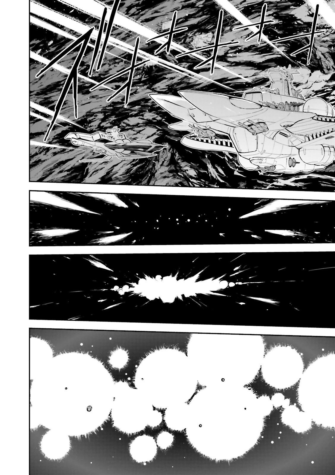 Kidou Senshi Gundam Gyakushuu no Char - Beltorchika Children Chapter 15 page 34 - Chapter 15: Fire from the Heavens