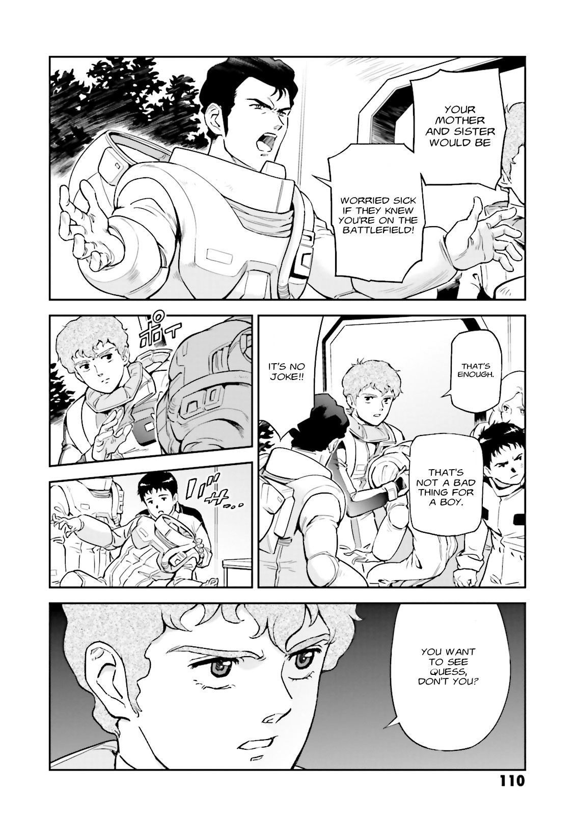 Kidou Senshi Gundam Gyakushuu no Char - Beltorchika Children Chapter 15 page 40 - Chapter 15: Fire from the Heavens