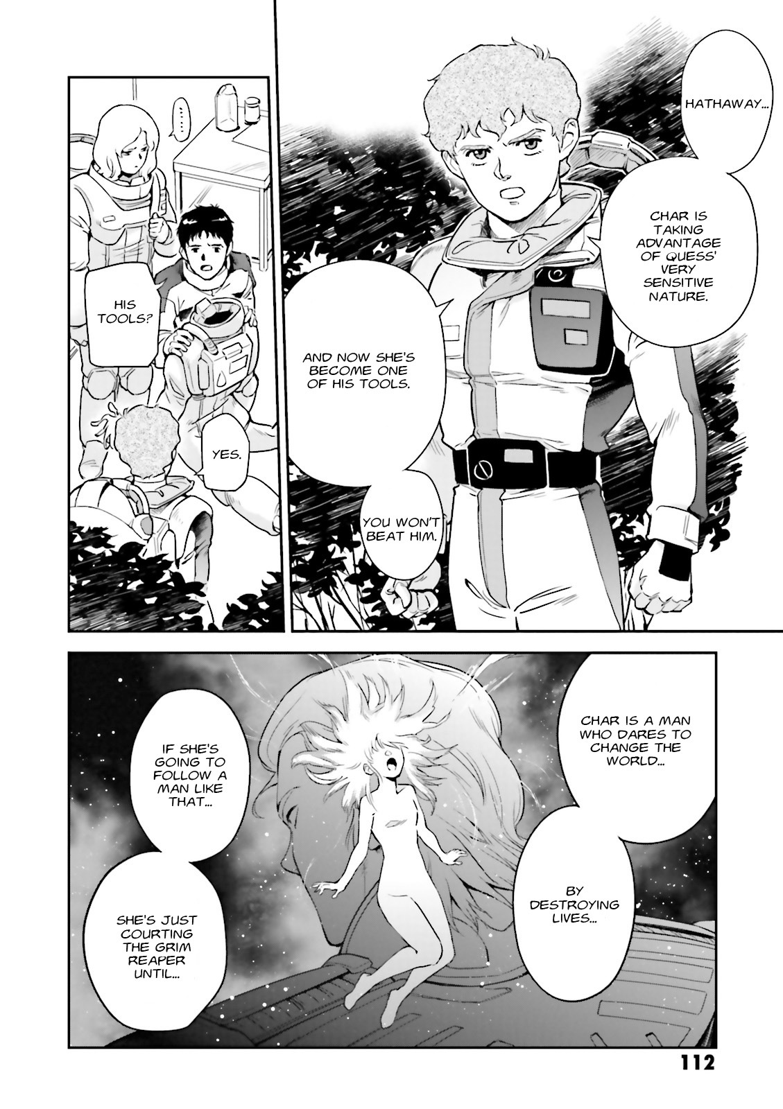 Kidou Senshi Gundam Gyakushuu no Char - Beltorchika Children Chapter 15 page 42 - Chapter 15: Fire from the Heavens