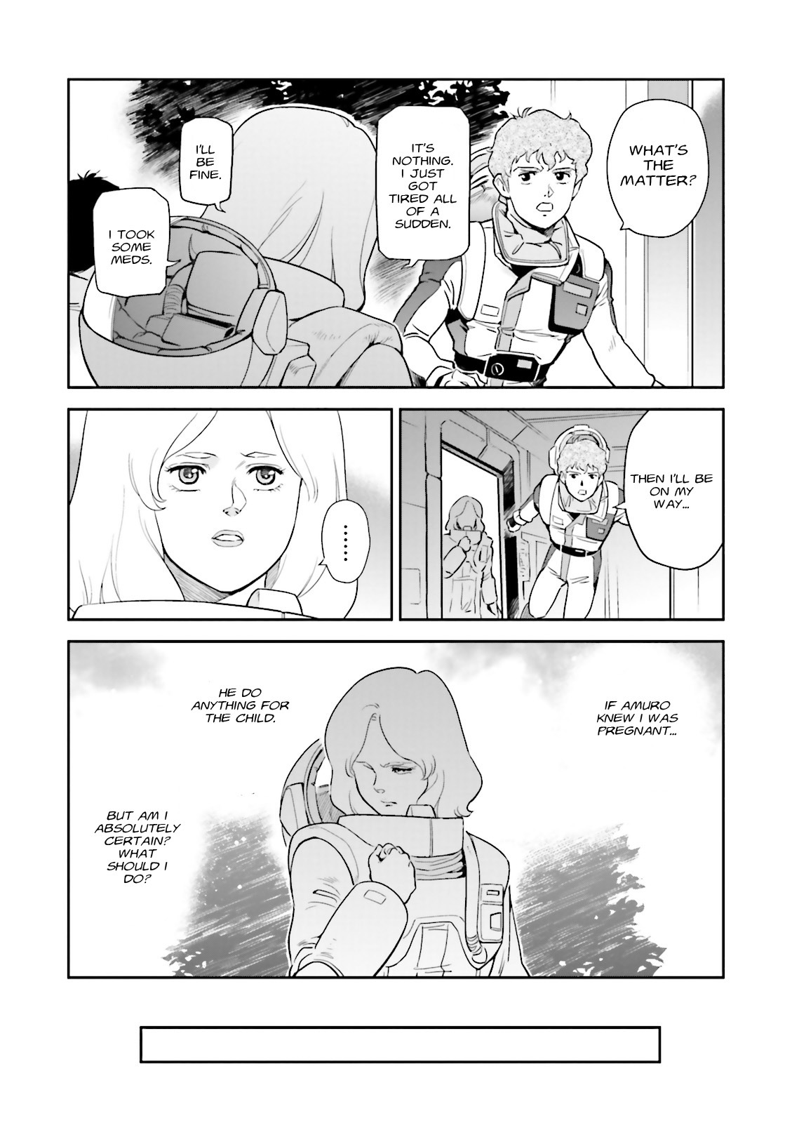 Kidou Senshi Gundam Gyakushuu no Char - Beltorchika Children Chapter 15 page 44 - Chapter 15: Fire from the Heavens