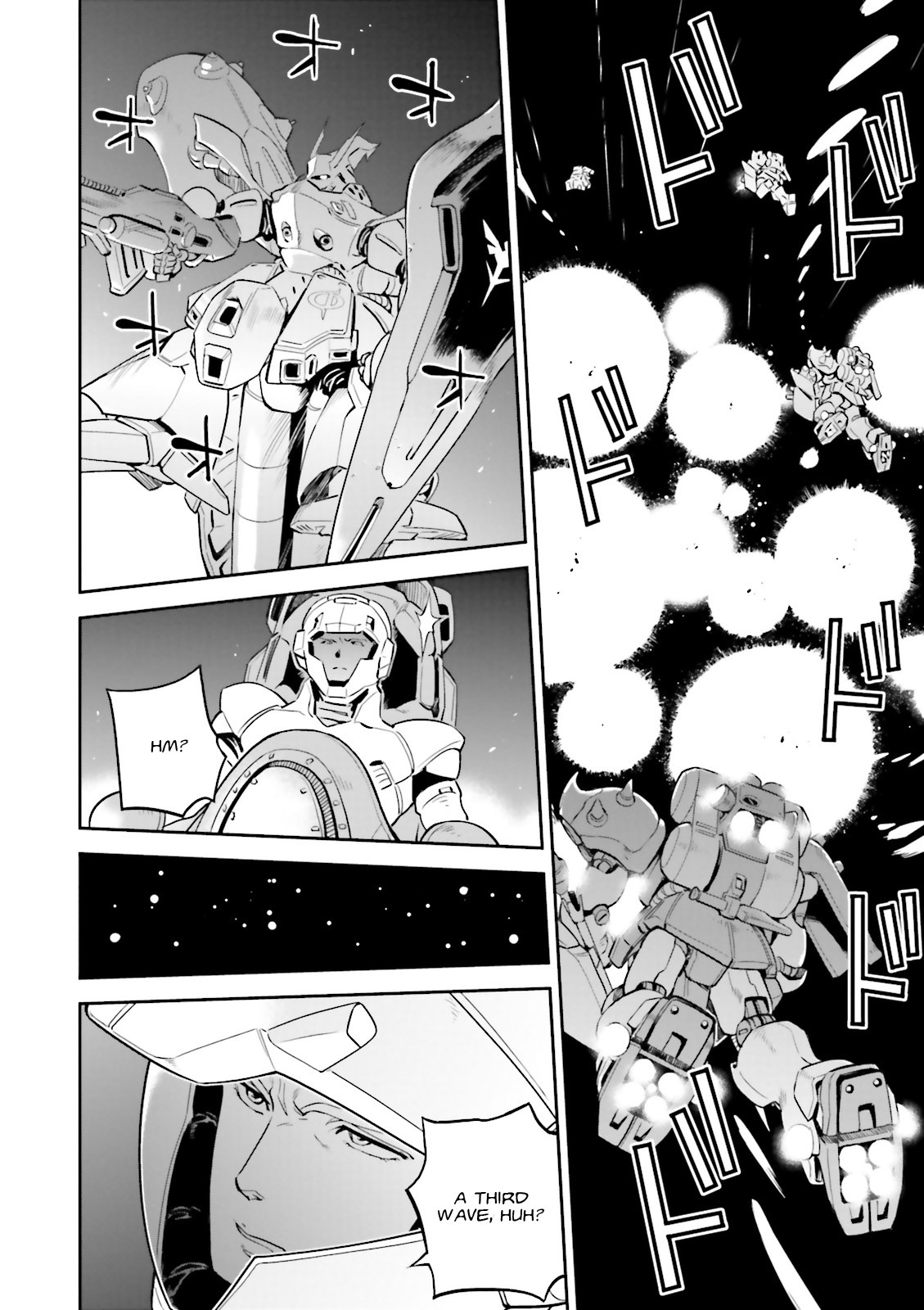 Kidou Senshi Gundam Gyakushuu no Char - Beltorchika Children Chapter 15 page 55 - Chapter 15: Fire from the Heavens