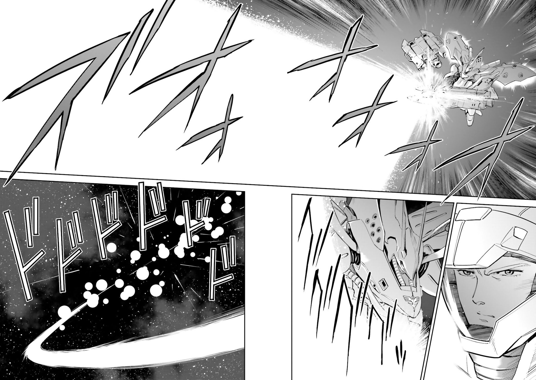 Kidou Senshi Gundam Gyakushuu no Char - Beltorchika Children Chapter 15 page 57 - Chapter 15: Fire from the Heavens