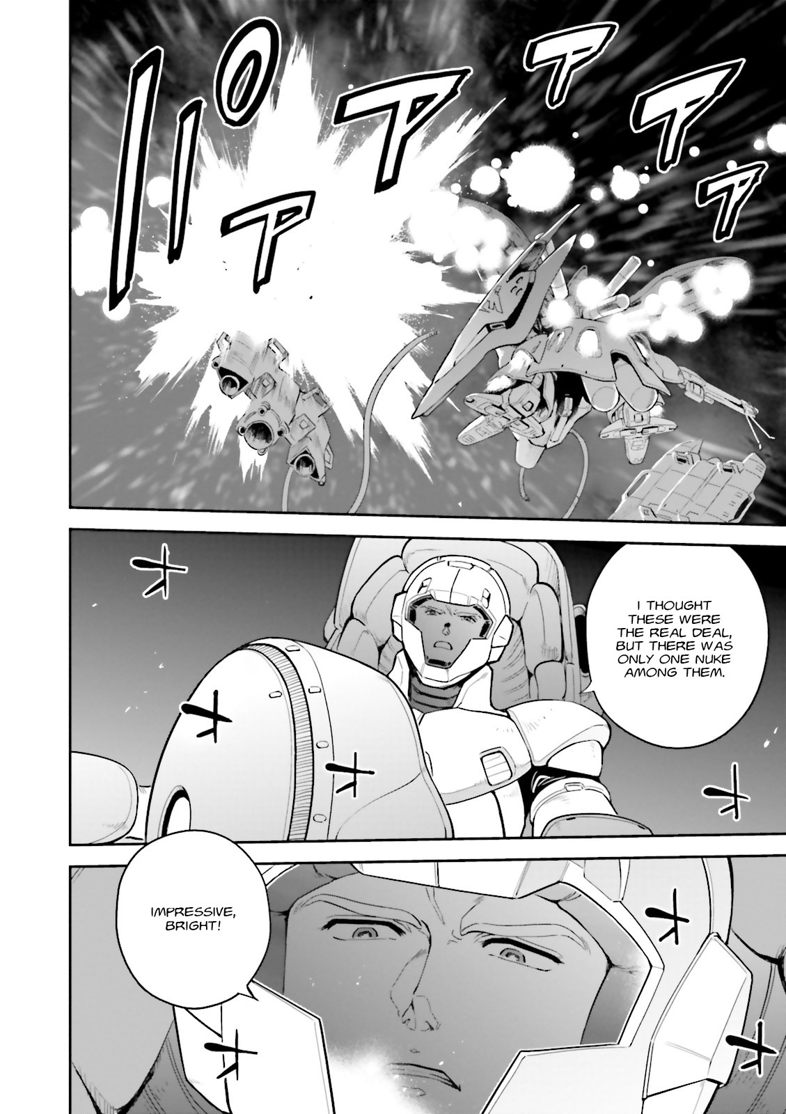 Kidou Senshi Gundam Gyakushuu no Char - Beltorchika Children Chapter 15 page 58 - Chapter 15: Fire from the Heavens
