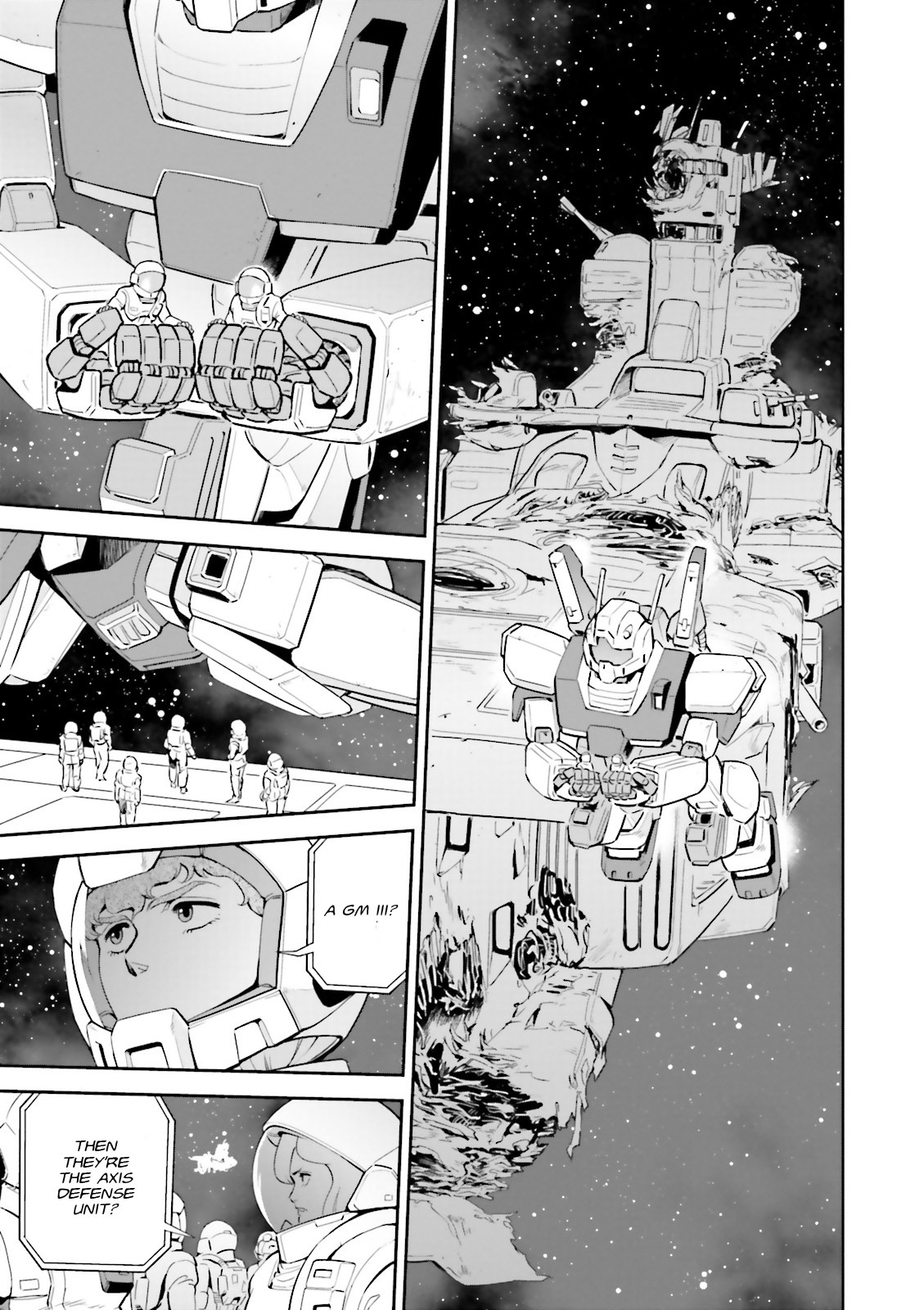 Kidou Senshi Gundam Gyakushuu no Char - Beltorchika Children Chapter 15 page 7 - Chapter 15: Fire from the Heavens