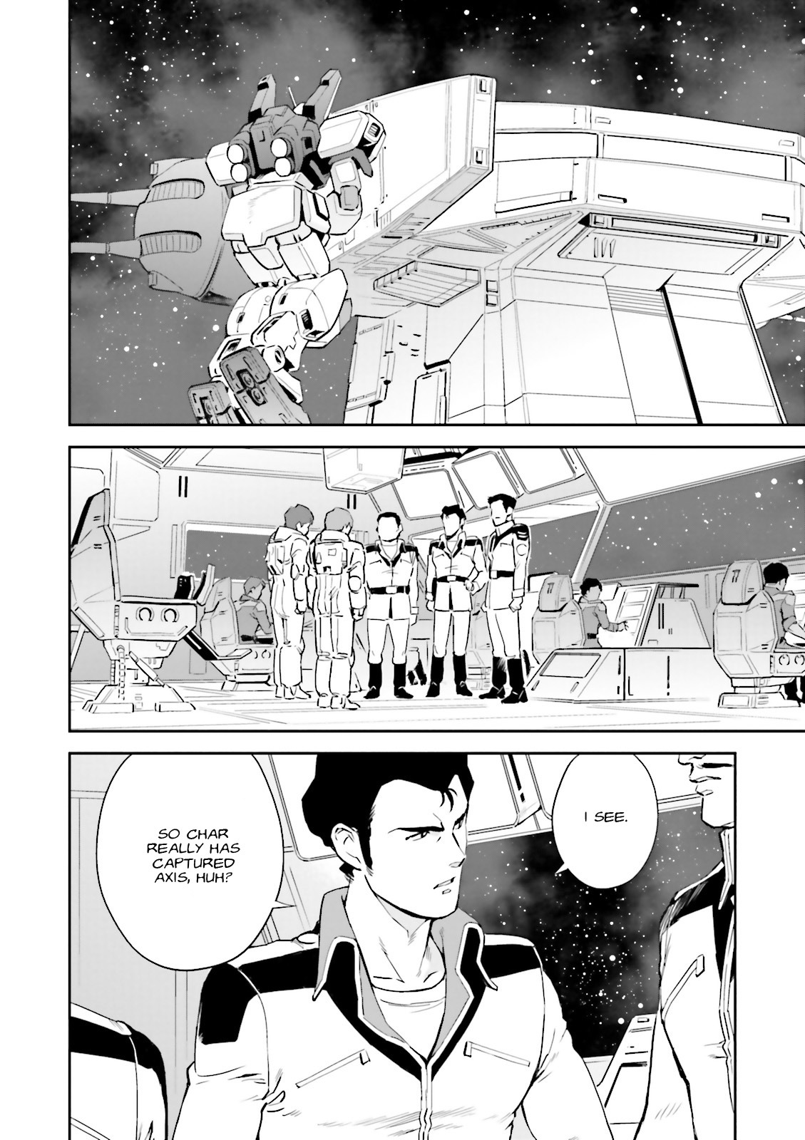 Kidou Senshi Gundam Gyakushuu no Char - Beltorchika Children Chapter 15 page 8 - Chapter 15: Fire from the Heavens