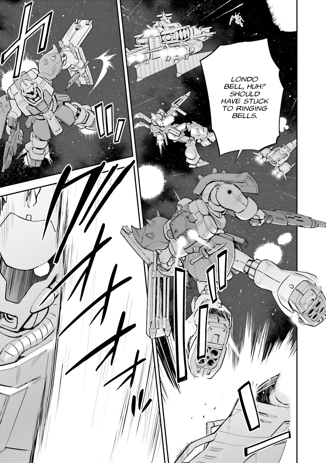 Kidou Senshi Gundam Gyakushuu no Char - Beltorchika Children Chapter 16 page 17 - Chapter 16: Blitzkrieg