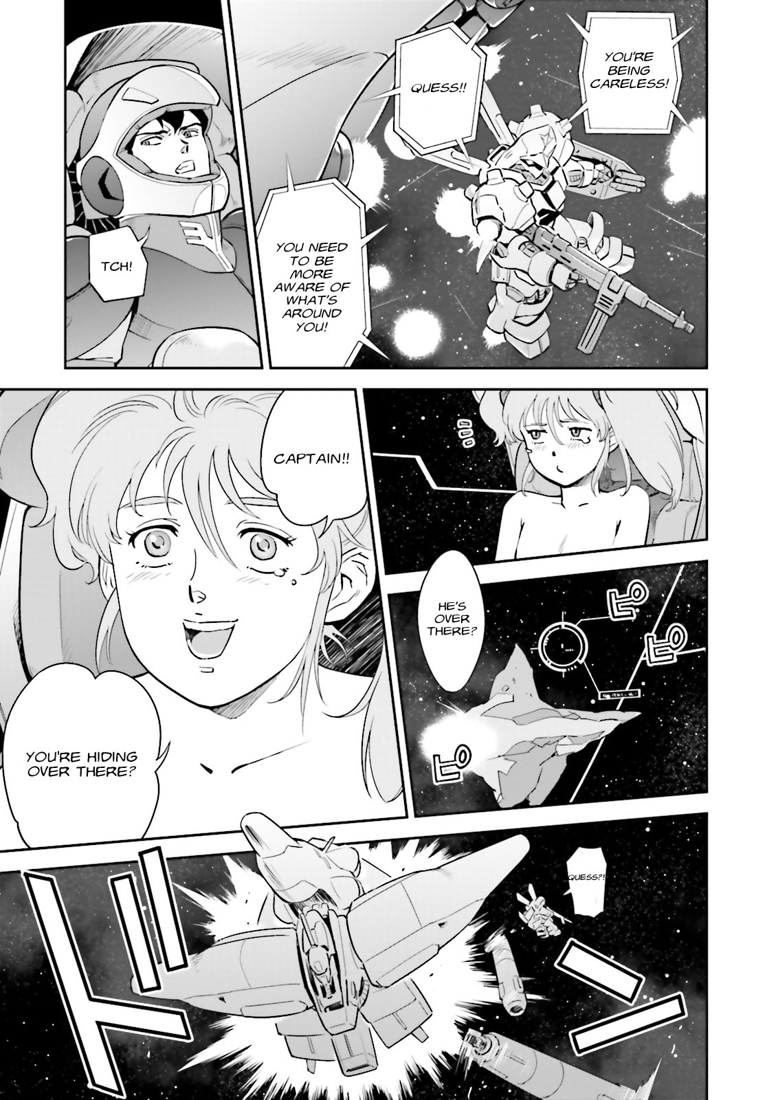 Kidou Senshi Gundam Gyakushuu no Char - Beltorchika Children Chapter 16 page 21 - Chapter 16: Blitzkrieg