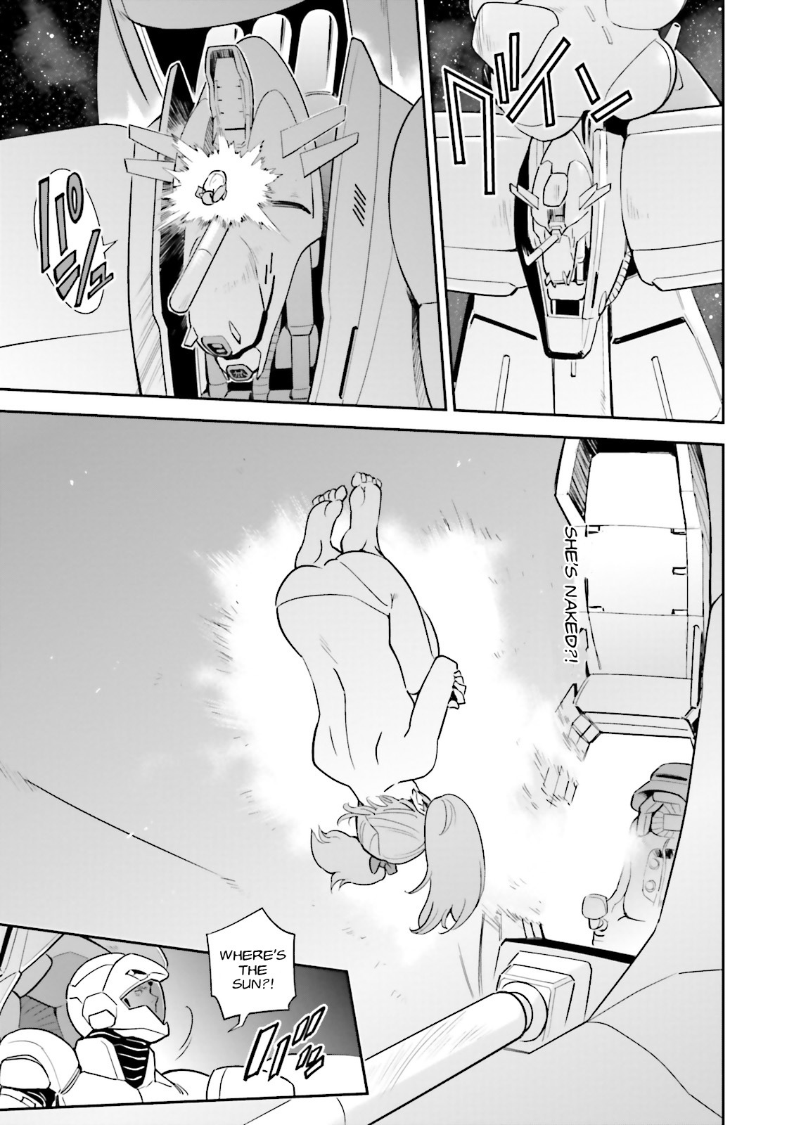 Kidou Senshi Gundam Gyakushuu no Char - Beltorchika Children Chapter 16 page 28 - Chapter 16: Blitzkrieg