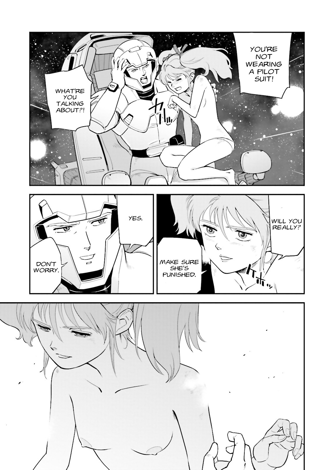 Kidou Senshi Gundam Gyakushuu no Char - Beltorchika Children Chapter 16 page 31 - Chapter 16: Blitzkrieg