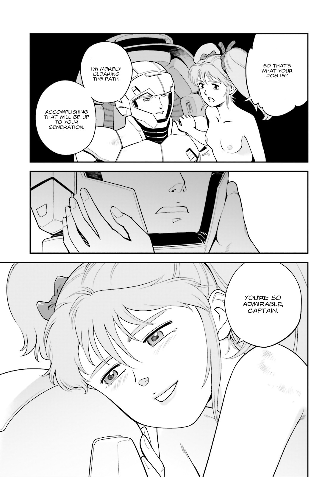 Kidou Senshi Gundam Gyakushuu no Char - Beltorchika Children Chapter 16 page 35 - Chapter 16: Blitzkrieg