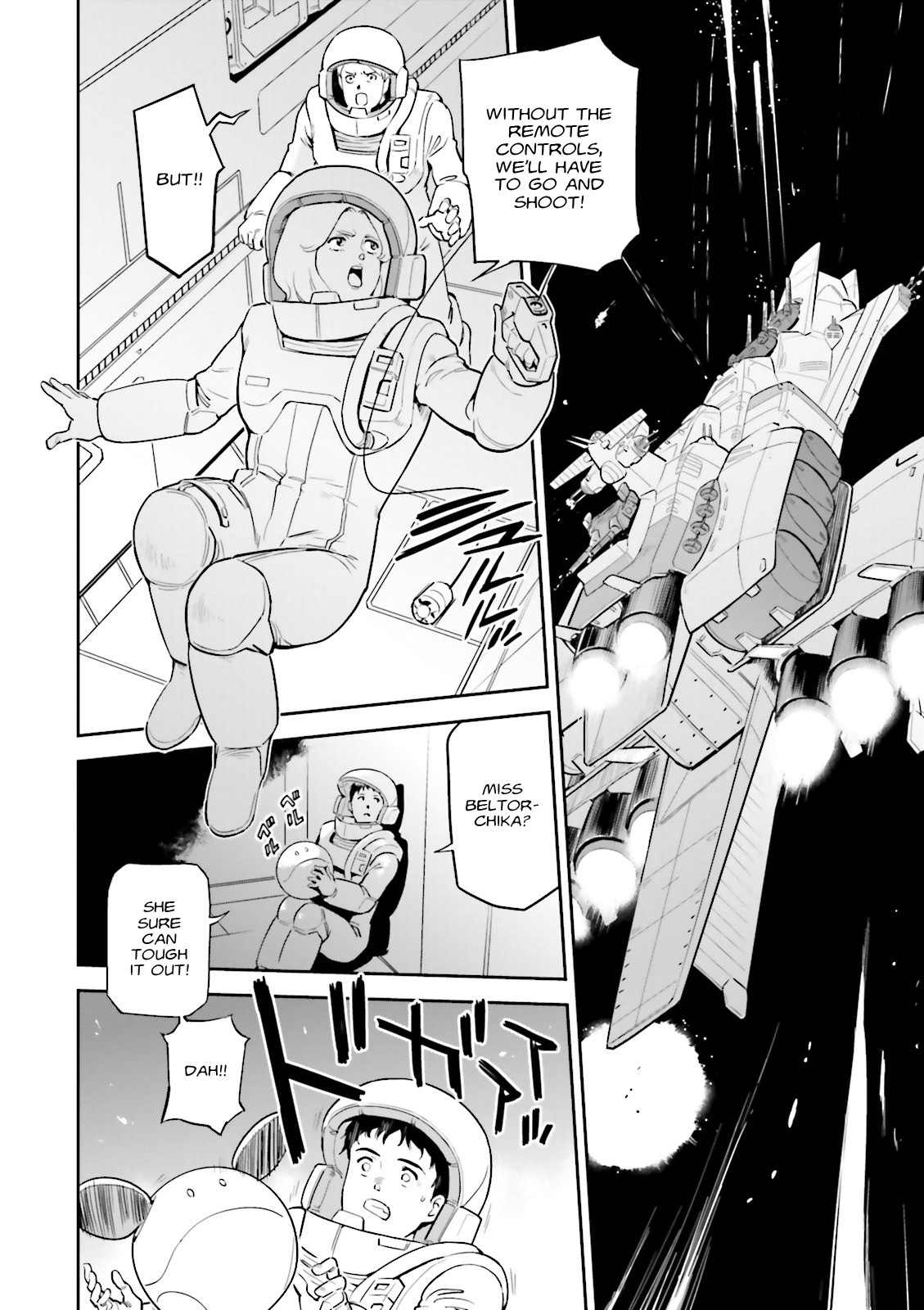 Kidou Senshi Gundam Gyakushuu no Char - Beltorchika Children Chapter 16 page 40 - Chapter 16: Blitzkrieg
