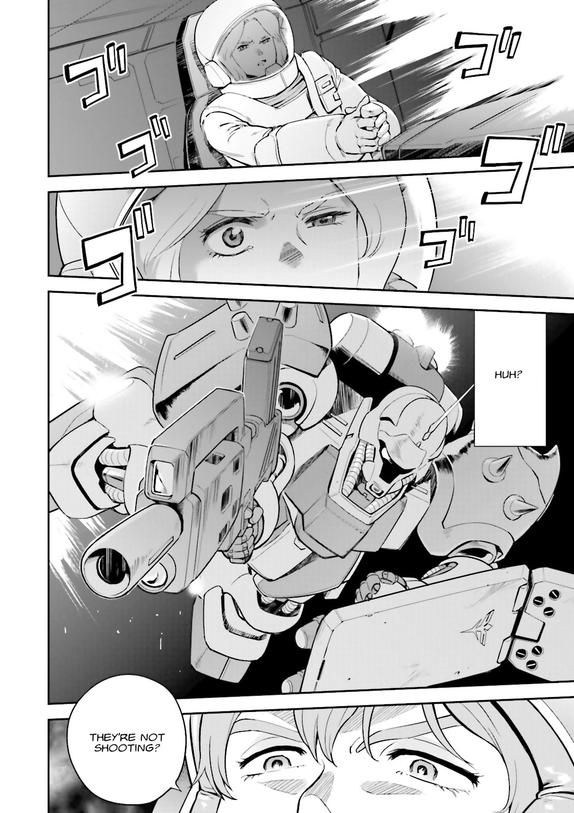 Kidou Senshi Gundam Gyakushuu no Char - Beltorchika Children Chapter 16 page 44 - Chapter 16: Blitzkrieg
