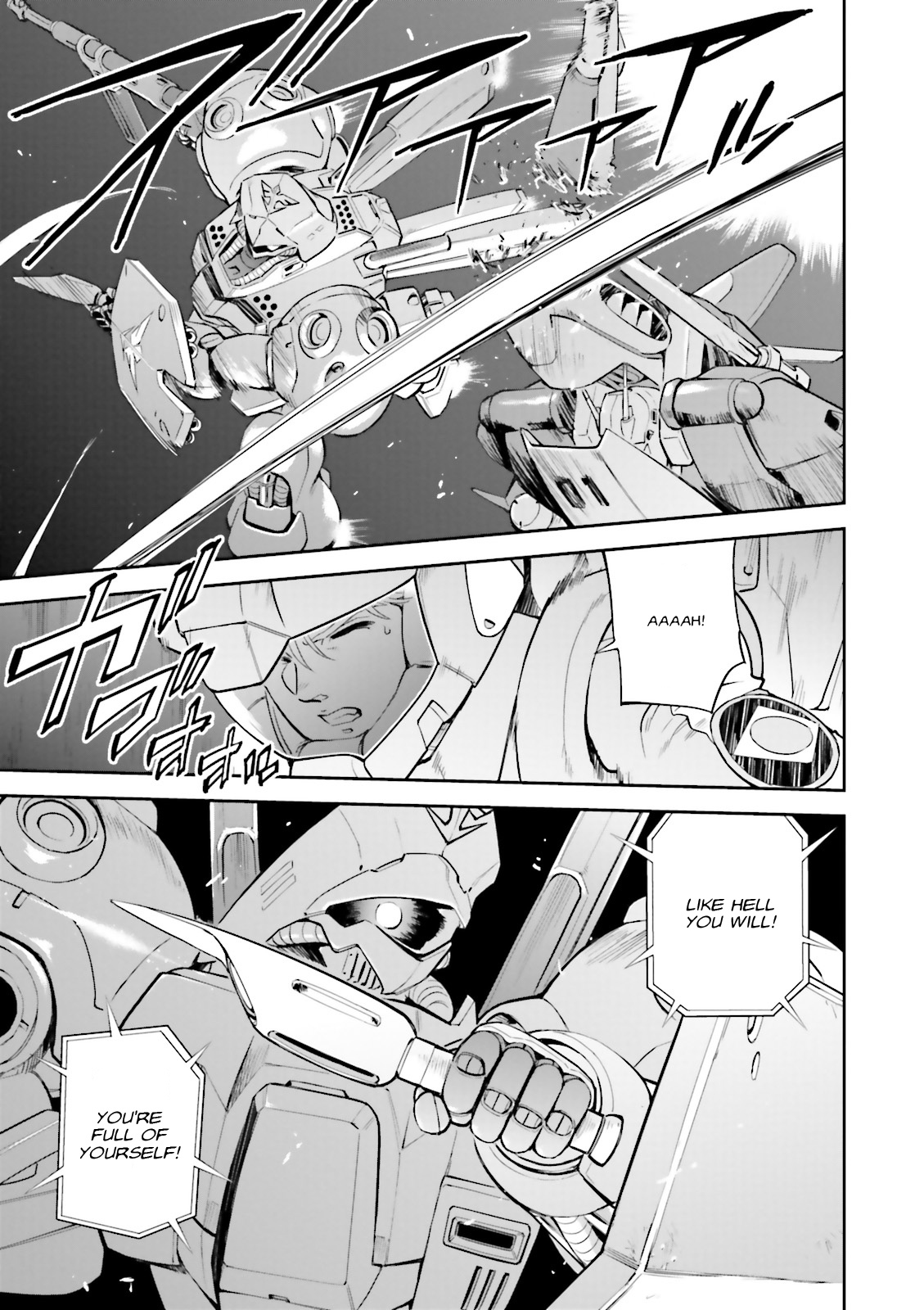 Kidou Senshi Gundam Gyakushuu no Char - Beltorchika Children Chapter 17 page 12 - Chapter 17: Howling Psycommu