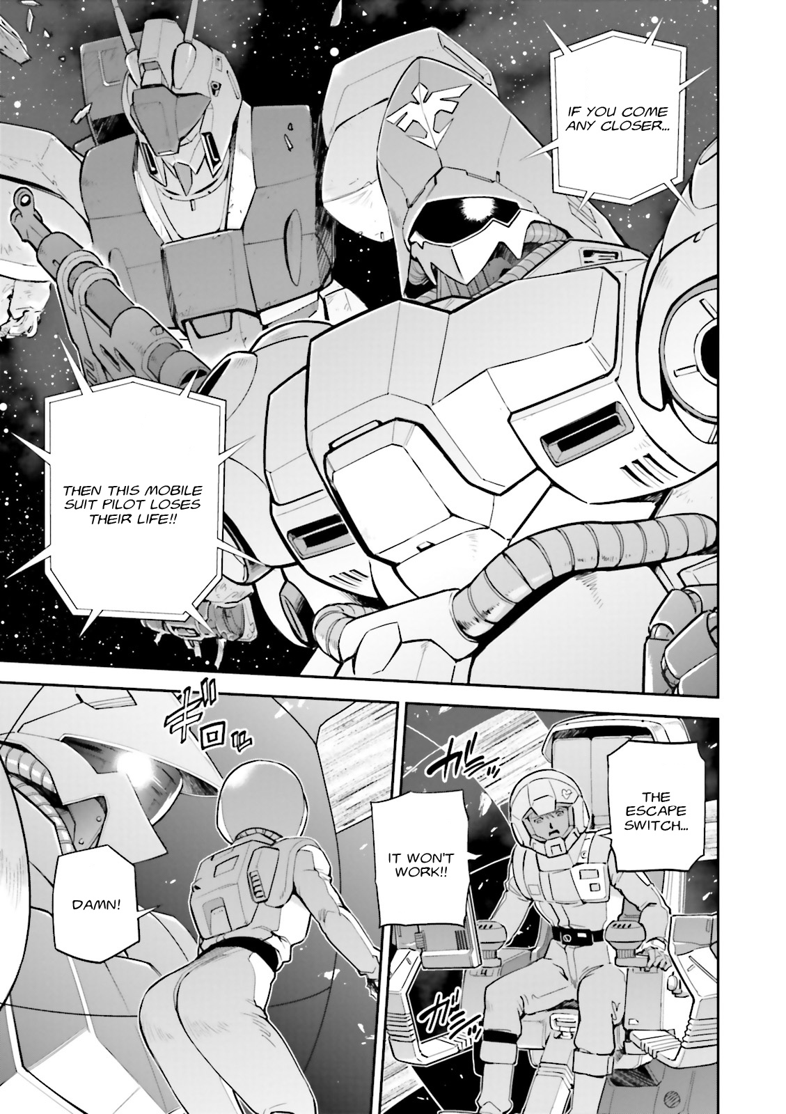 Kidou Senshi Gundam Gyakushuu no Char - Beltorchika Children Chapter 17 page 20 - Chapter 17: Howling Psycommu