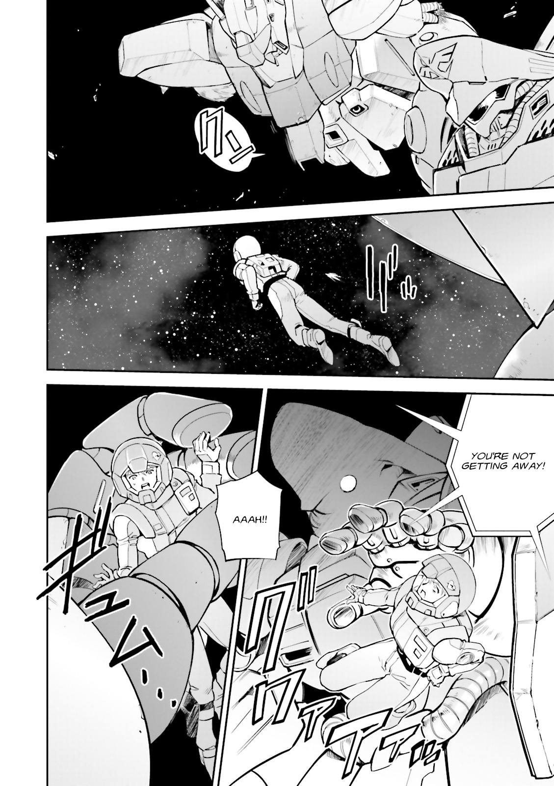 Kidou Senshi Gundam Gyakushuu no Char - Beltorchika Children Chapter 17 page 21 - Chapter 17: Howling Psycommu