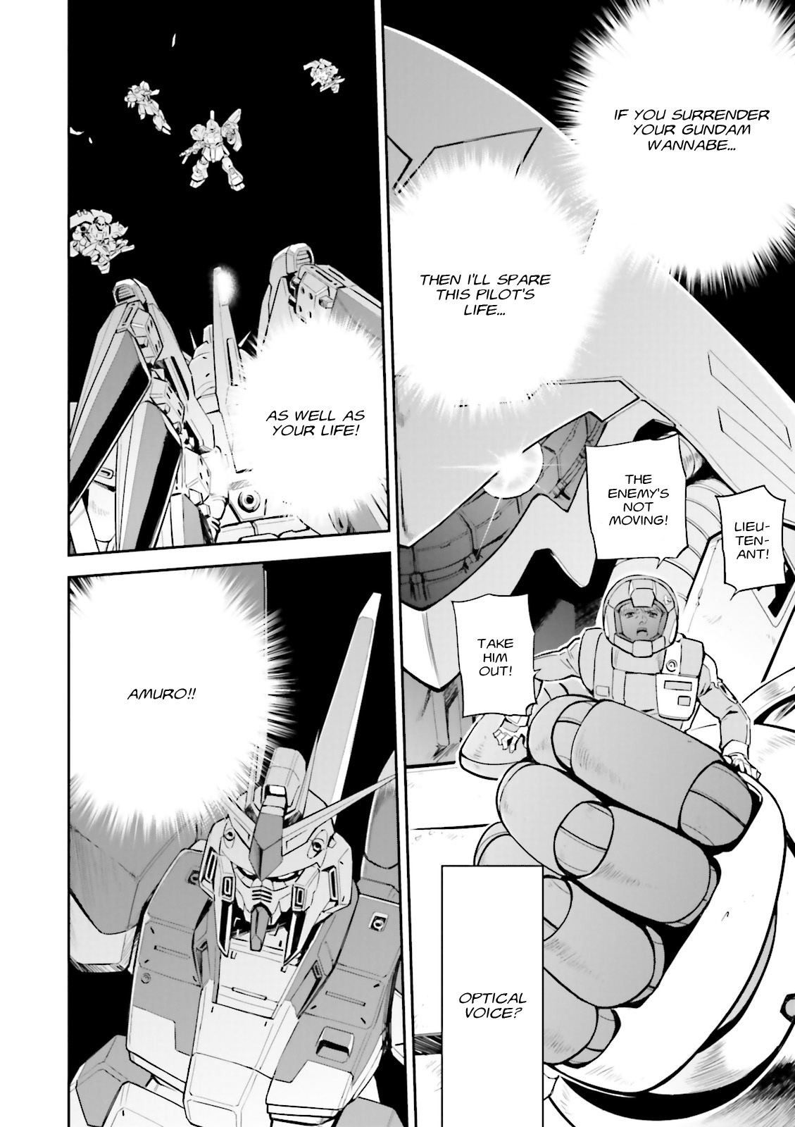 Kidou Senshi Gundam Gyakushuu no Char - Beltorchika Children Chapter 17 page 23 - Chapter 17: Howling Psycommu
