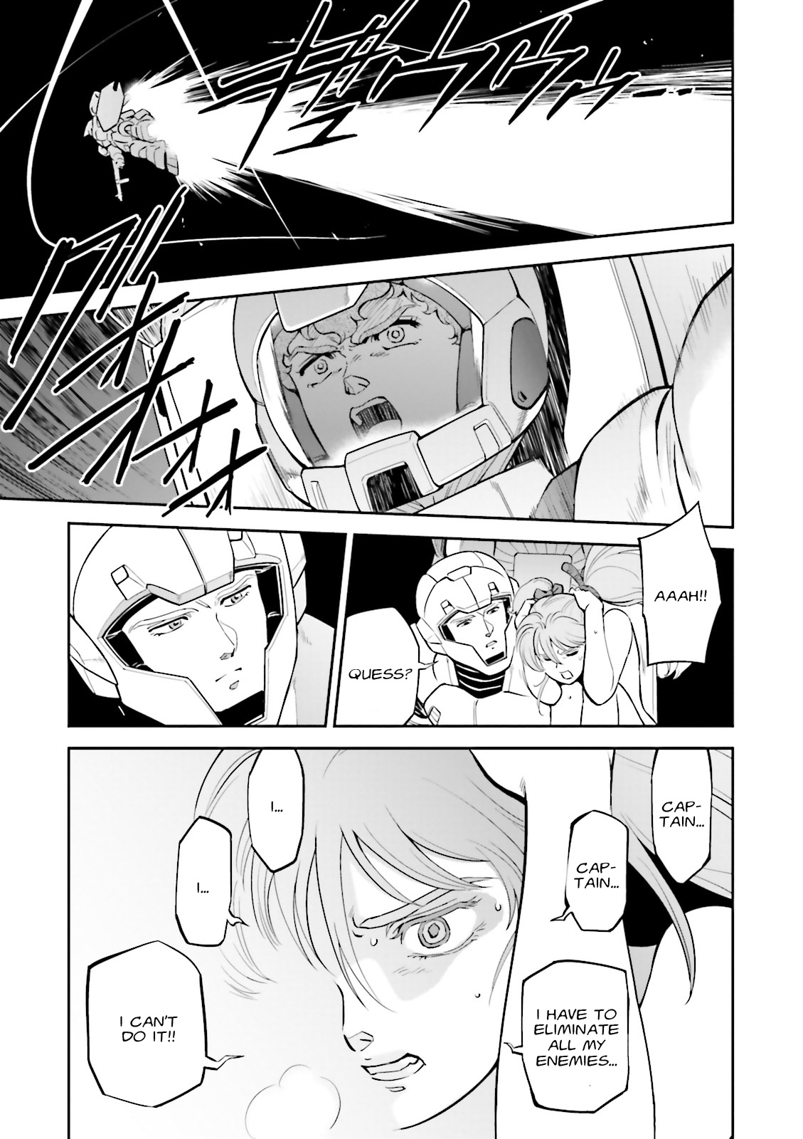 Kidou Senshi Gundam Gyakushuu no Char - Beltorchika Children Chapter 17 page 33 - Chapter 17: Howling Psycommu