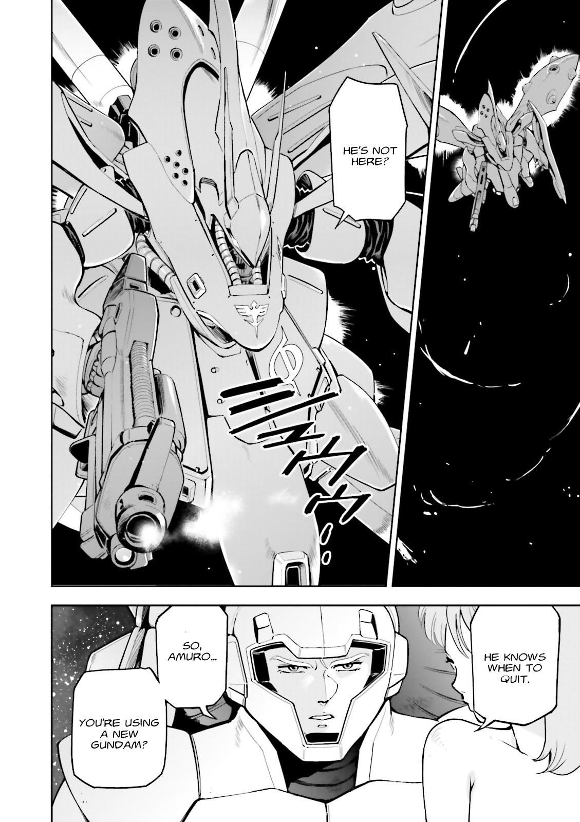 Kidou Senshi Gundam Gyakushuu no Char - Beltorchika Children Chapter 17 page 36 - Chapter 17: Howling Psycommu