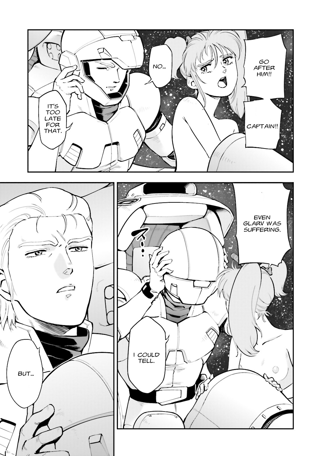 Kidou Senshi Gundam Gyakushuu no Char - Beltorchika Children Chapter 17 page 37 - Chapter 17: Howling Psycommu