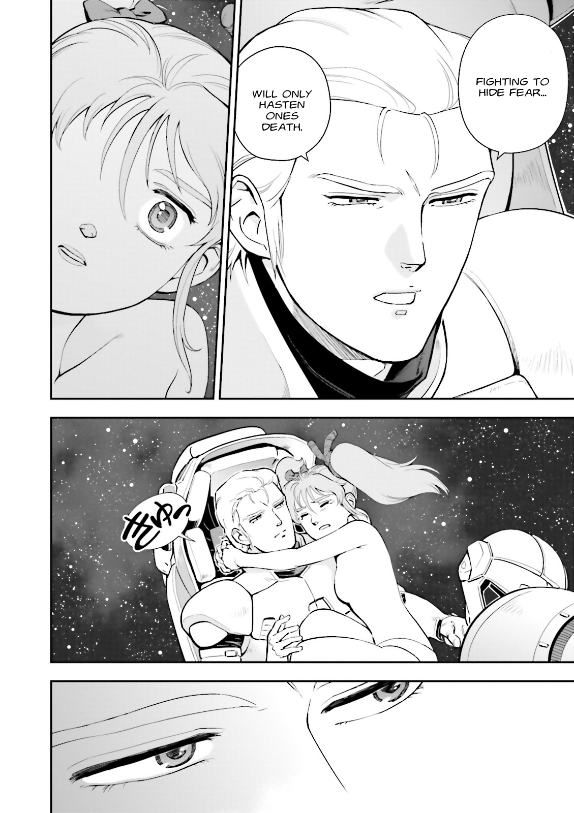 Kidou Senshi Gundam Gyakushuu no Char - Beltorchika Children Chapter 17 page 38 - Chapter 17: Howling Psycommu