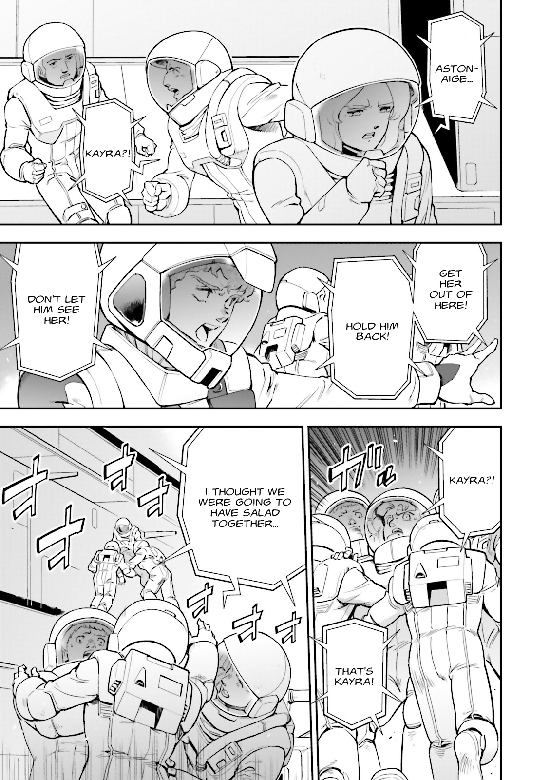 Kidou Senshi Gundam Gyakushuu no Char - Beltorchika Children Chapter 18 page 11 - Chapter 18: Entrust