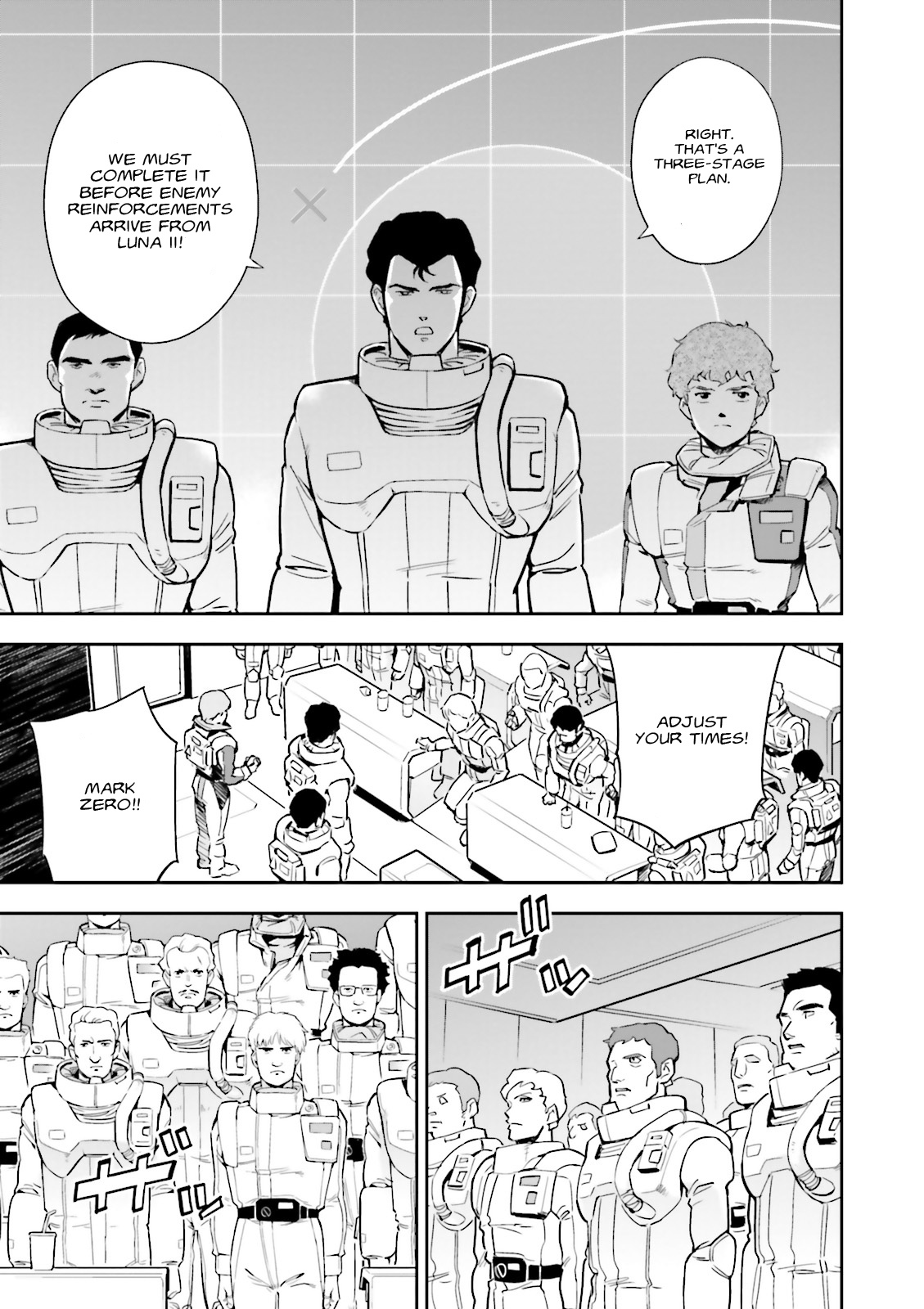 Kidou Senshi Gundam Gyakushuu no Char - Beltorchika Children Chapter 18 page 21 - Chapter 18: Entrust