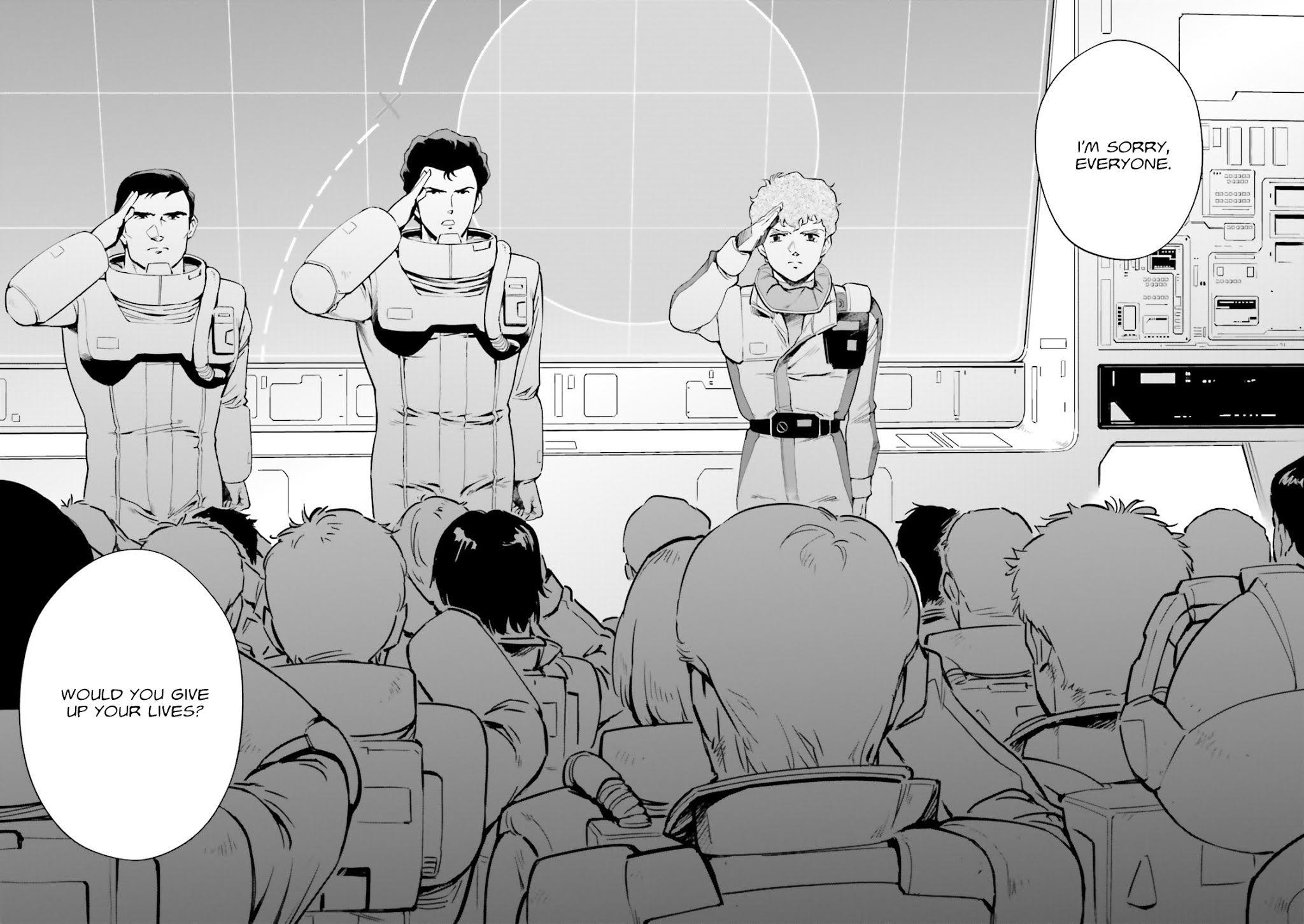 Kidou Senshi Gundam Gyakushuu no Char - Beltorchika Children Chapter 18 page 22 - Chapter 18: Entrust