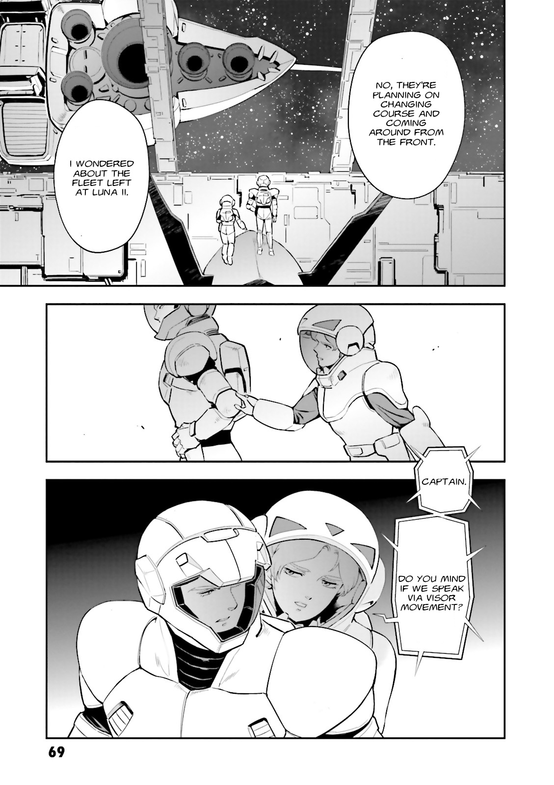 Kidou Senshi Gundam Gyakushuu no Char - Beltorchika Children Chapter 18 page 28 - Chapter 18: Entrust