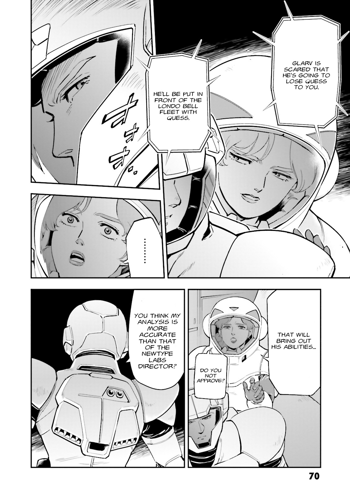 Kidou Senshi Gundam Gyakushuu no Char - Beltorchika Children Chapter 18 page 29 - Chapter 18: Entrust
