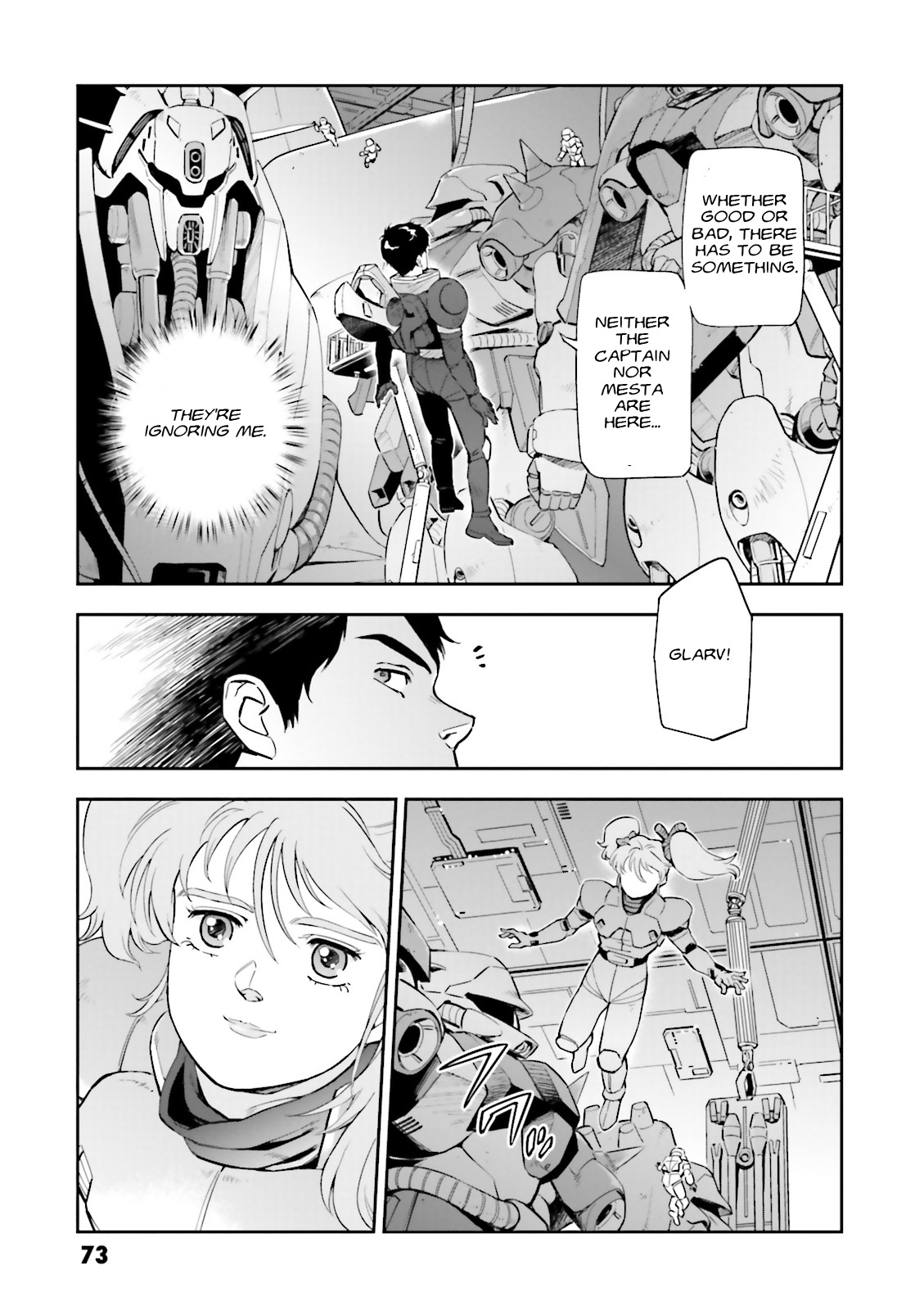 Kidou Senshi Gundam Gyakushuu no Char - Beltorchika Children Chapter 18 page 32 - Chapter 18: Entrust