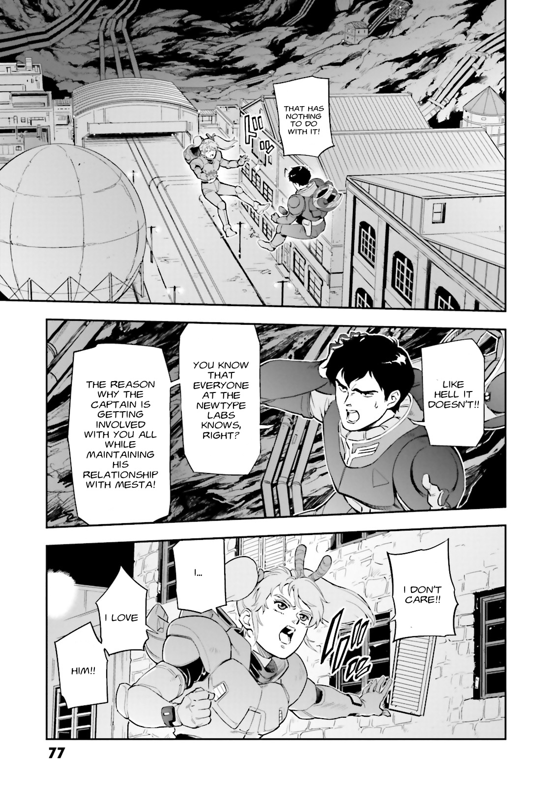 Kidou Senshi Gundam Gyakushuu no Char - Beltorchika Children Chapter 18 page 36 - Chapter 18: Entrust