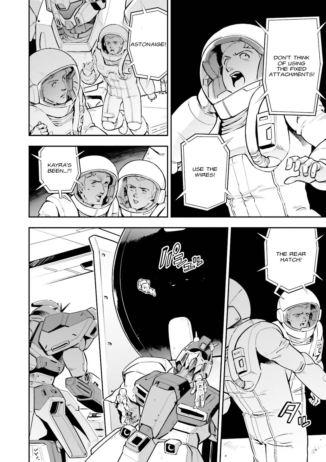 Kidou Senshi Gundam Gyakushuu no Char - Beltorchika Children Chapter 18 page 8 - Chapter 18: Entrust