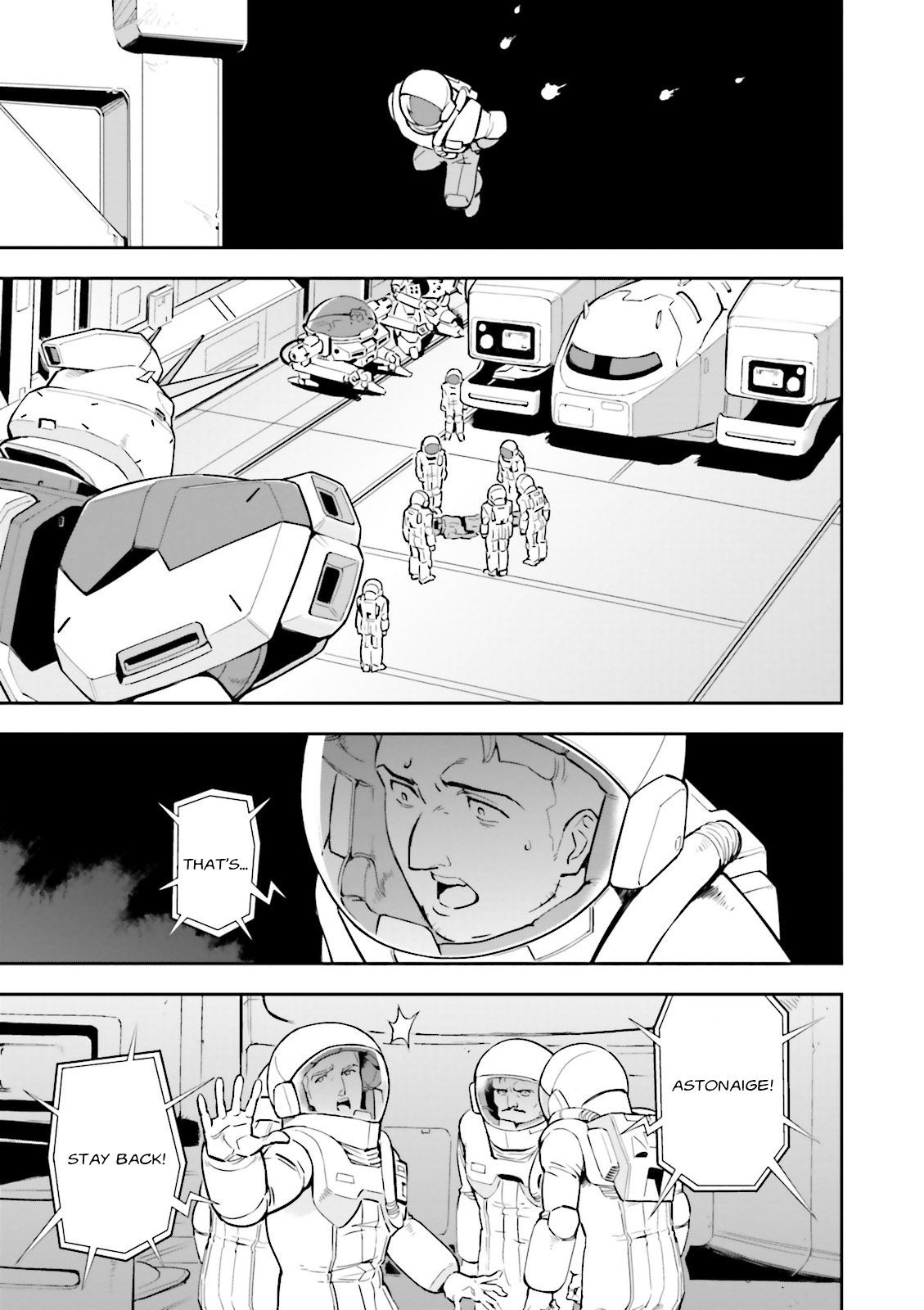 Kidou Senshi Gundam Gyakushuu no Char - Beltorchika Children Chapter 18 page 9 - Chapter 18: Entrust