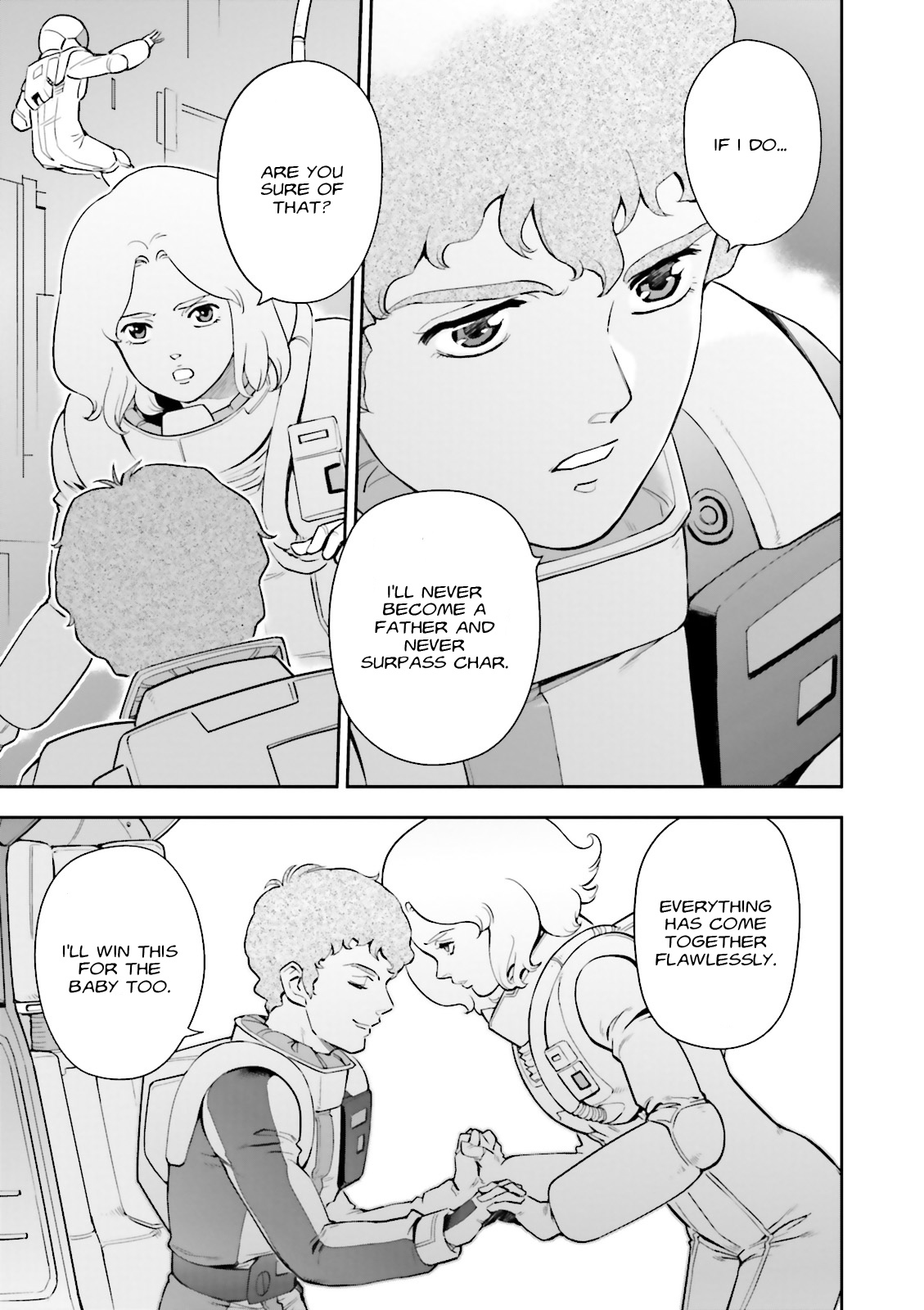 Kidou Senshi Gundam Gyakushuu no Char - Beltorchika Children Chapter 19 page 11 - Chapter 19: A Time to Look Up