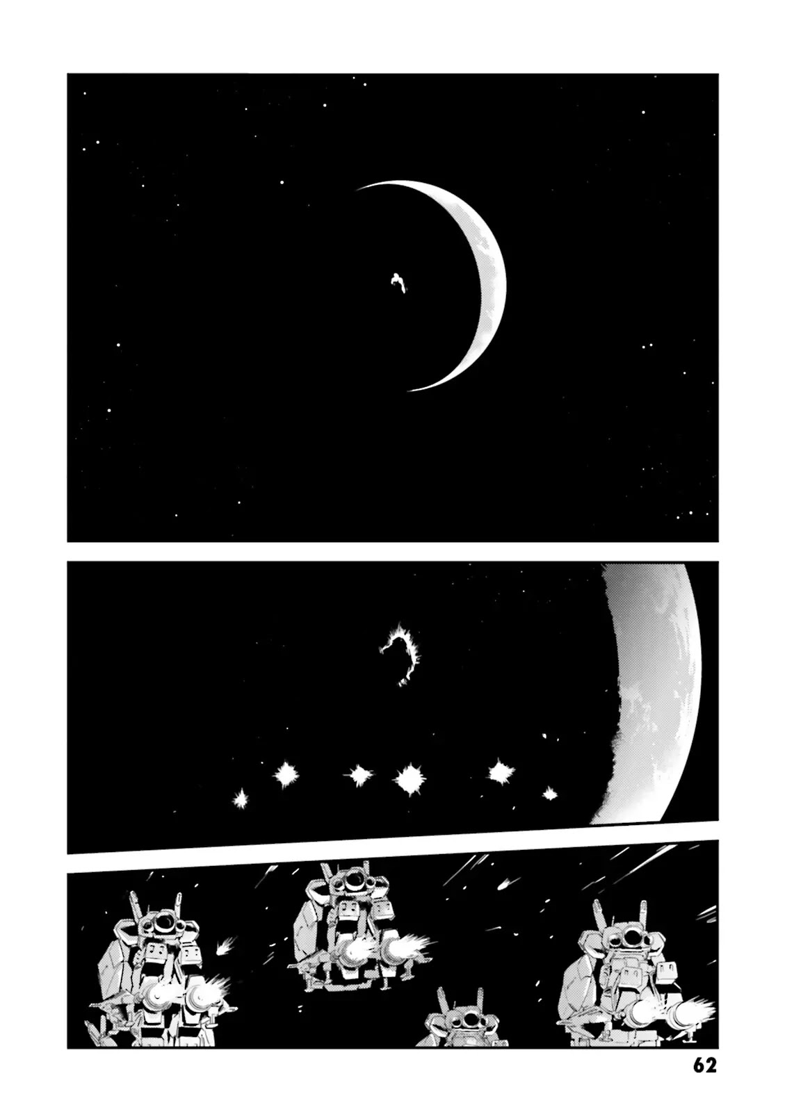 Kidou Senshi Gundam Gyakushuu no Char - Beltorchika Children Chapter 2 page 2 - Chapter 2: The Battle at Fifth Luna