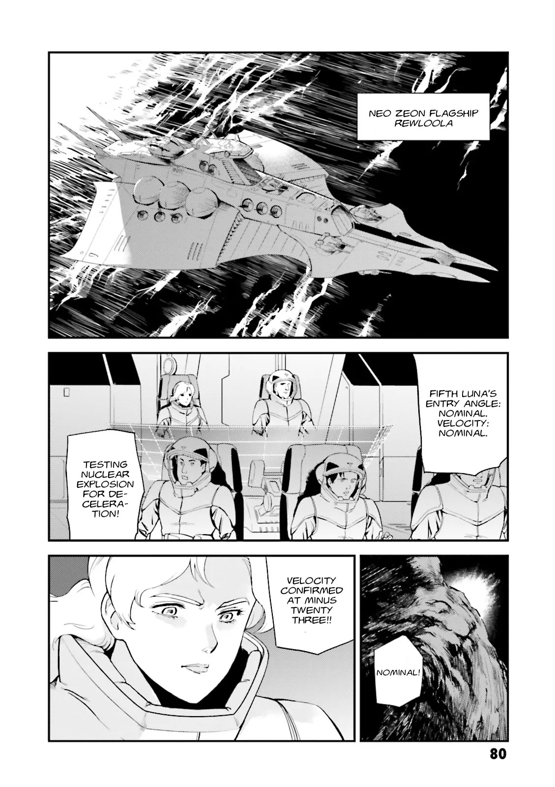 Kidou Senshi Gundam Gyakushuu no Char - Beltorchika Children Chapter 2 page 20 - Chapter 2: The Battle at Fifth Luna
