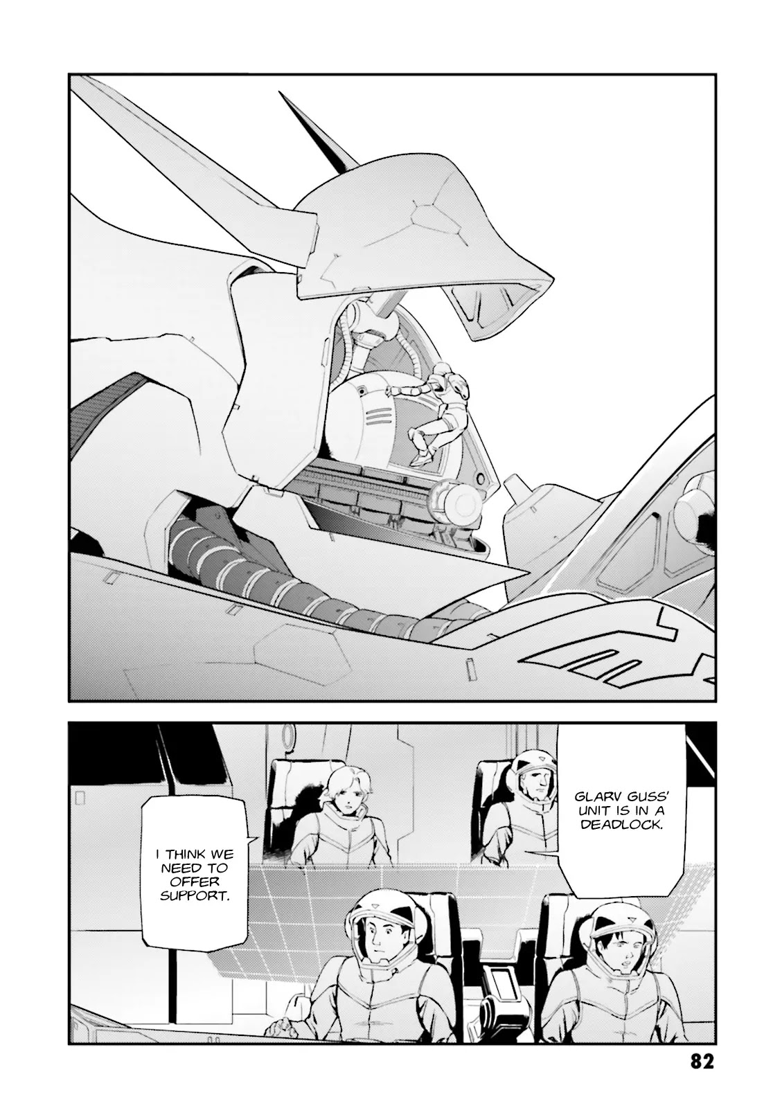 Kidou Senshi Gundam Gyakushuu no Char - Beltorchika Children Chapter 2 page 22 - Chapter 2: The Battle at Fifth Luna